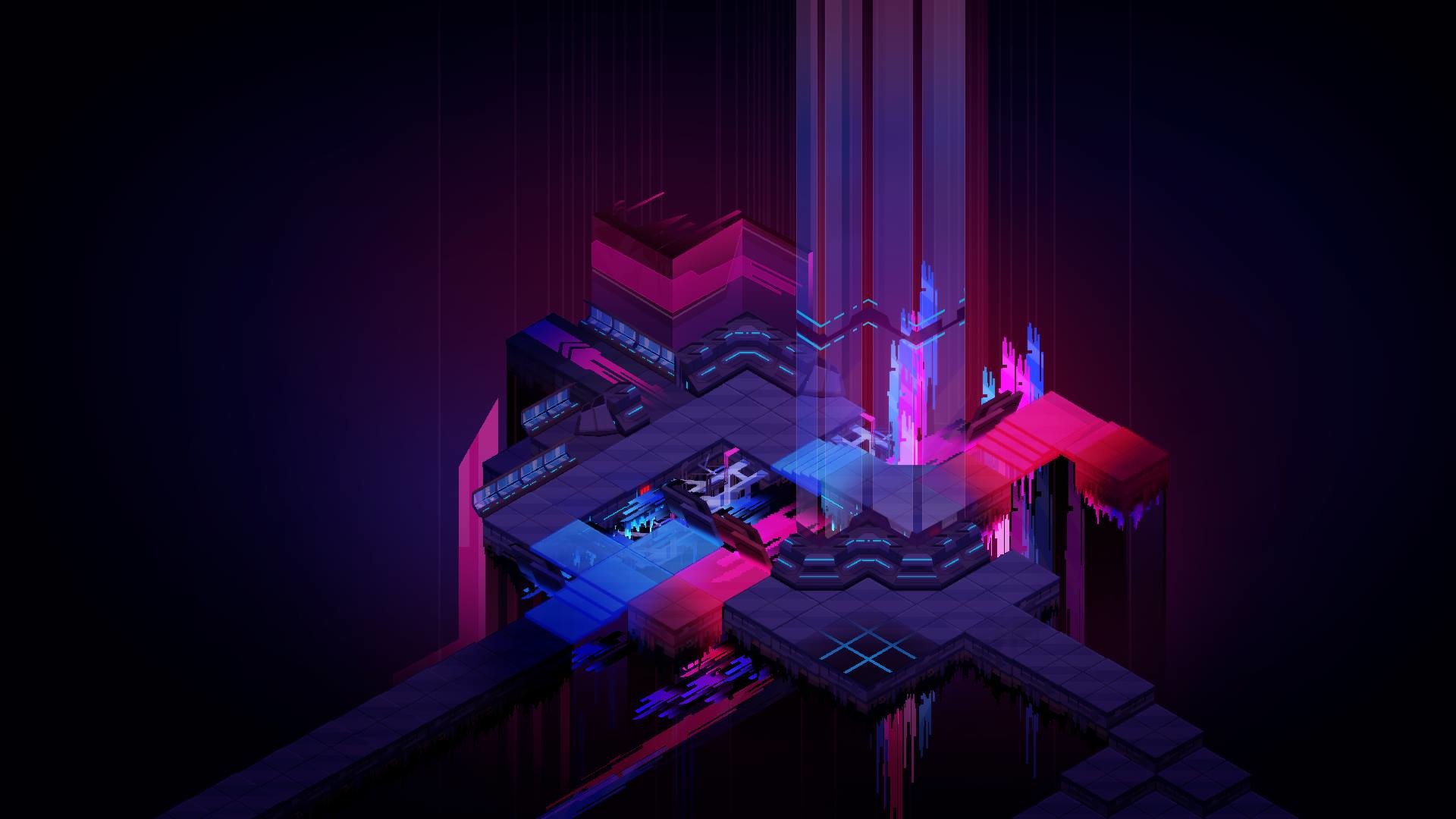 Artstation Wip Sci Fi Isometric Level Pixel Art