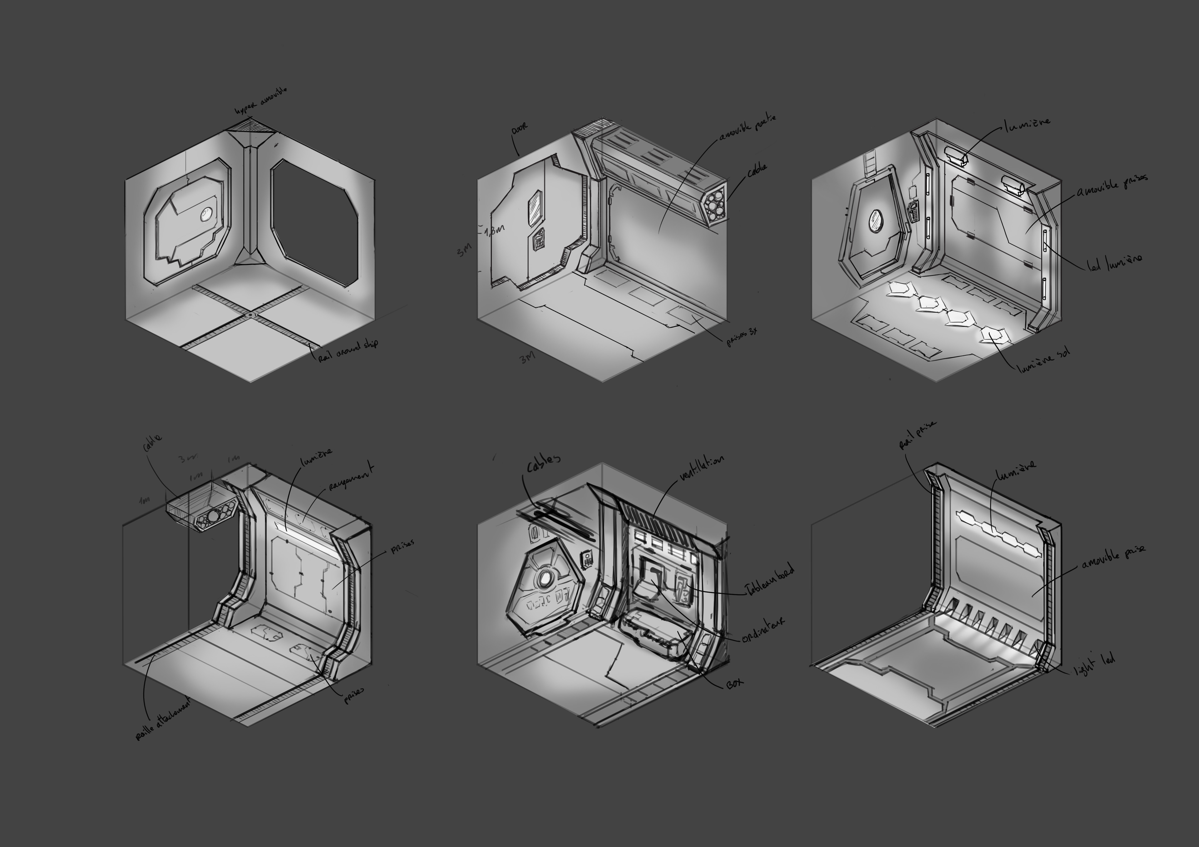 First sketches