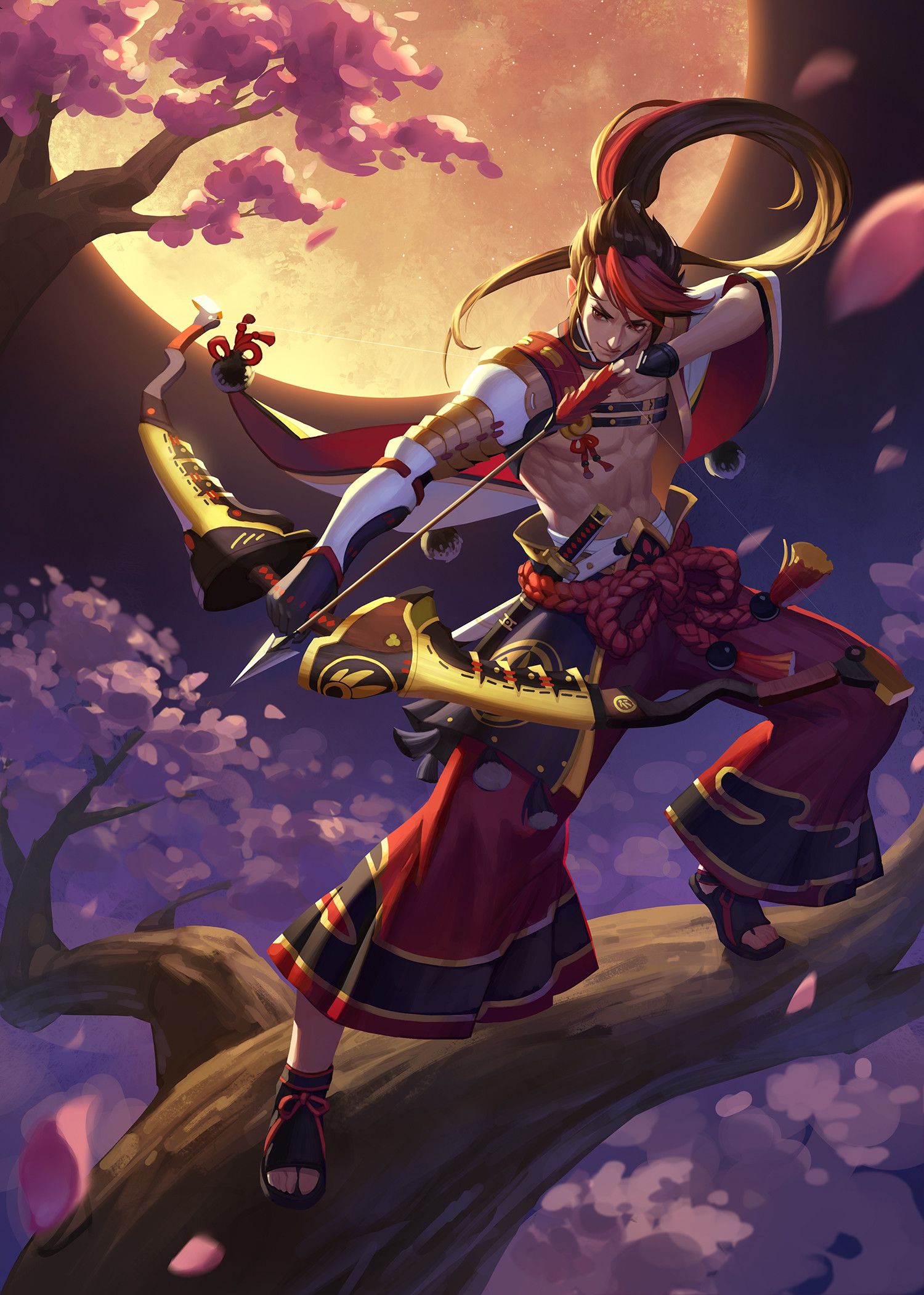 Jun Luo 阴阳师手游 源博雅
