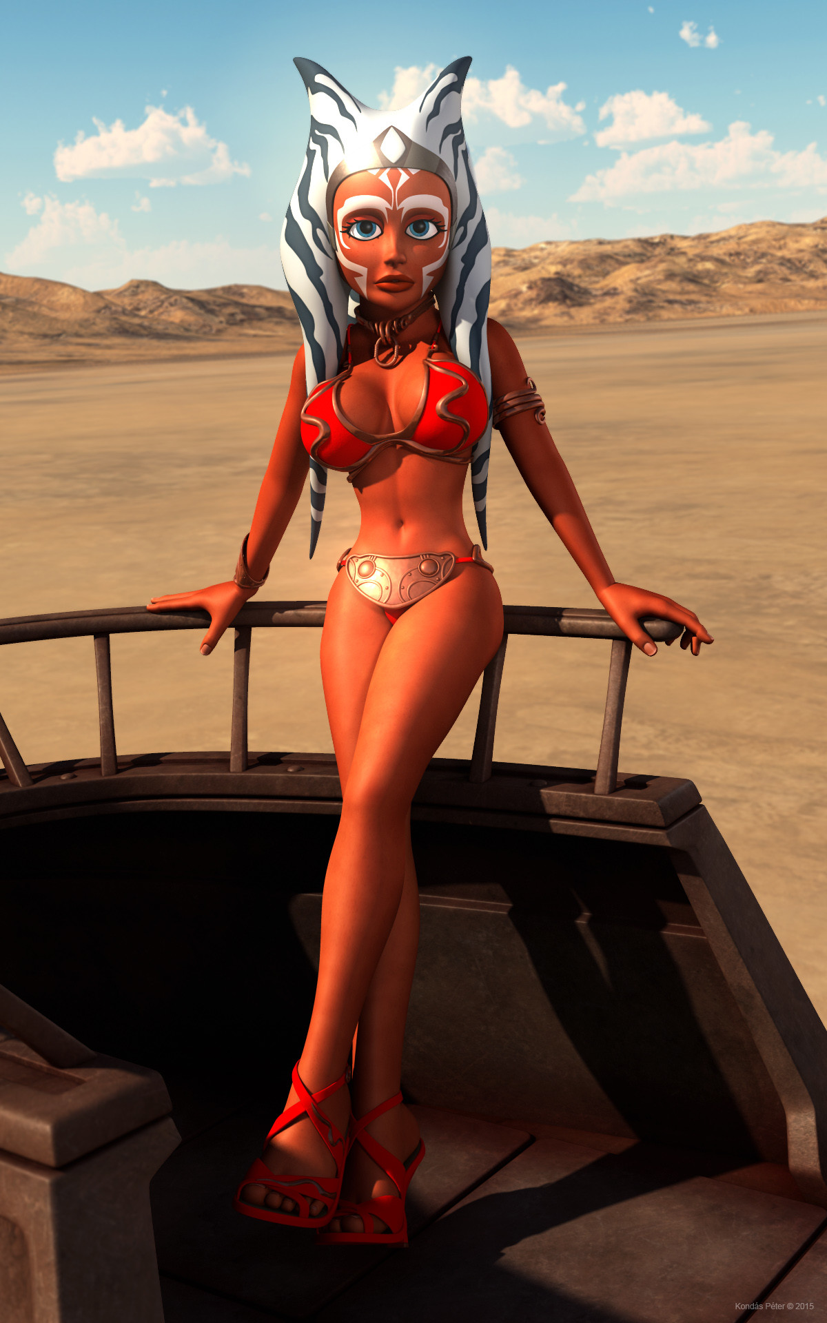 Pter Konds - Ahsoka In Metal Bikini-9454