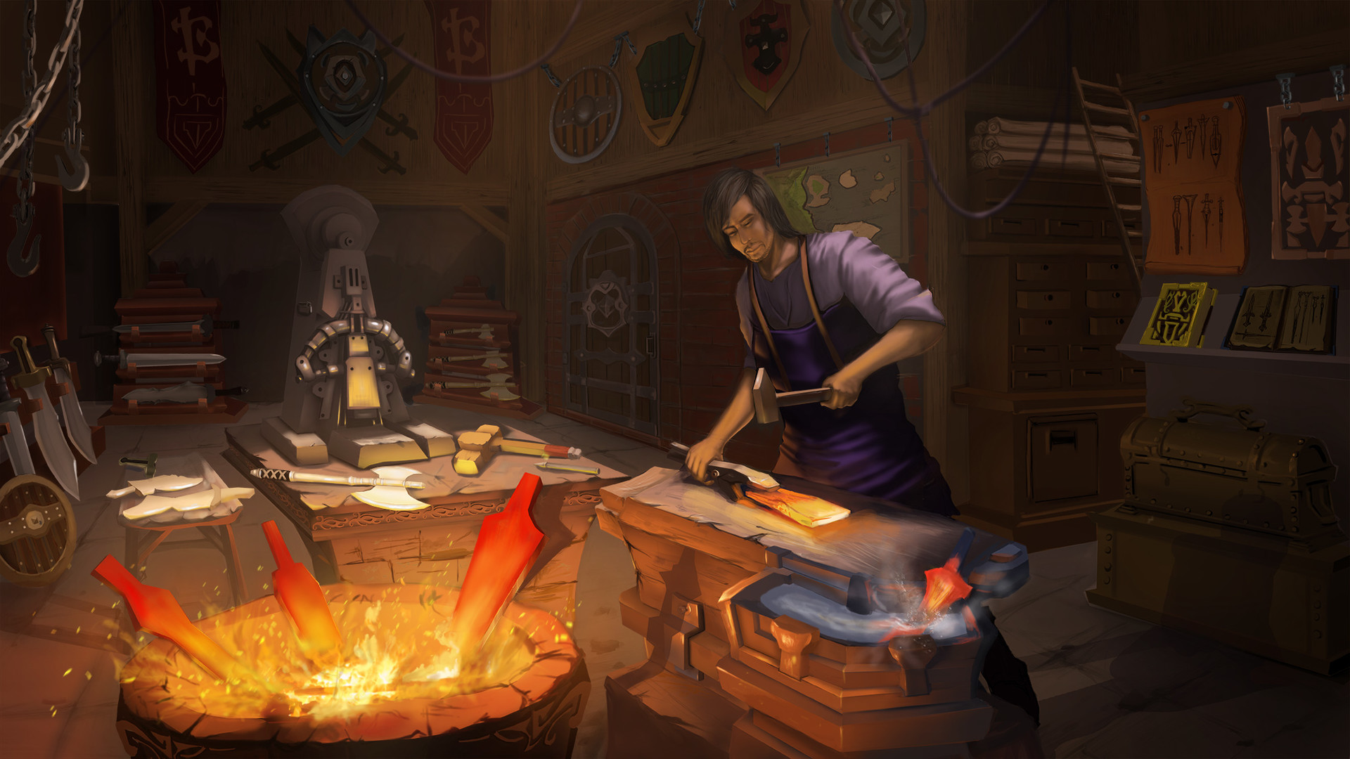 Кузнец фэнтези. Дворф ремесленник арт. Blacksmith song of two. Blacksmith song of two. Blacksmith song of two.