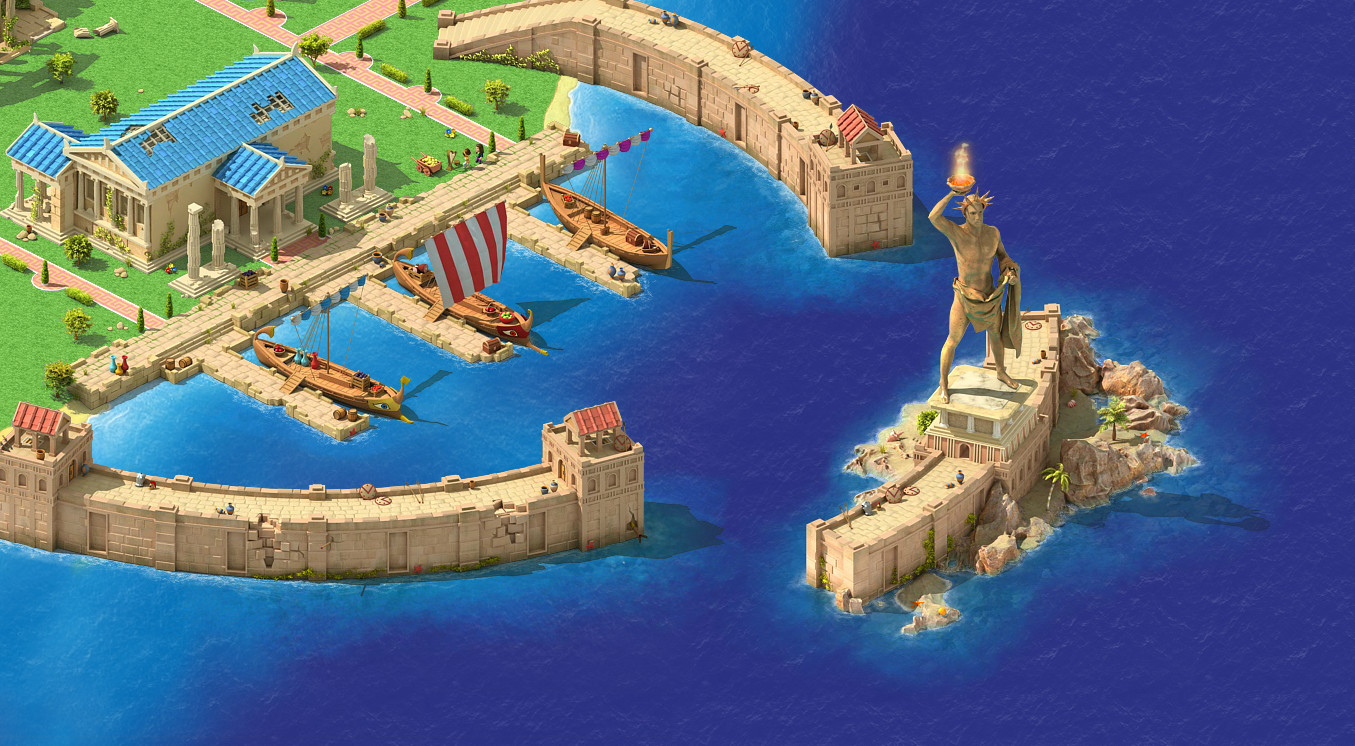 Artstation The Colossus Of Rhodes Mark Trefilov