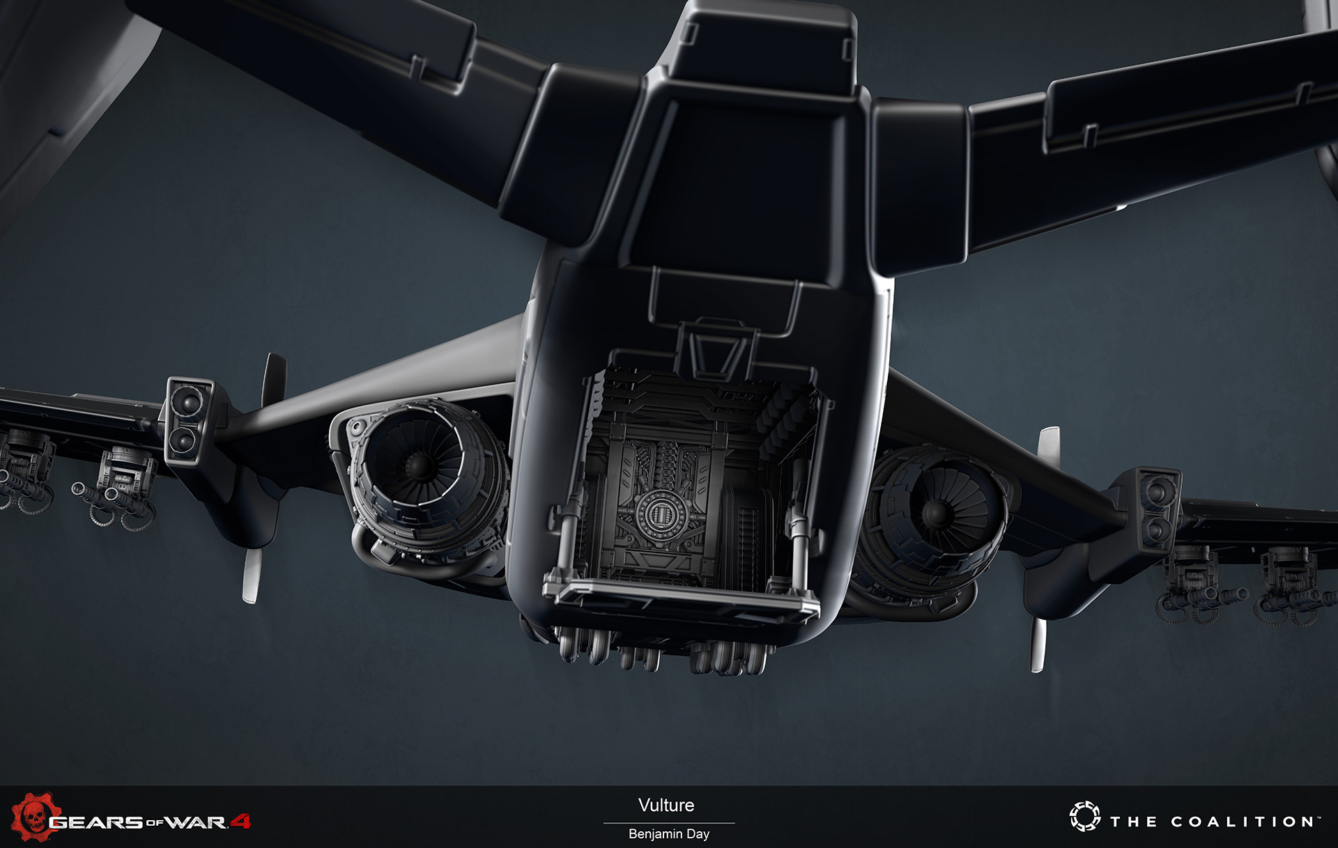 Ben Day Gears of War 4 Vulture