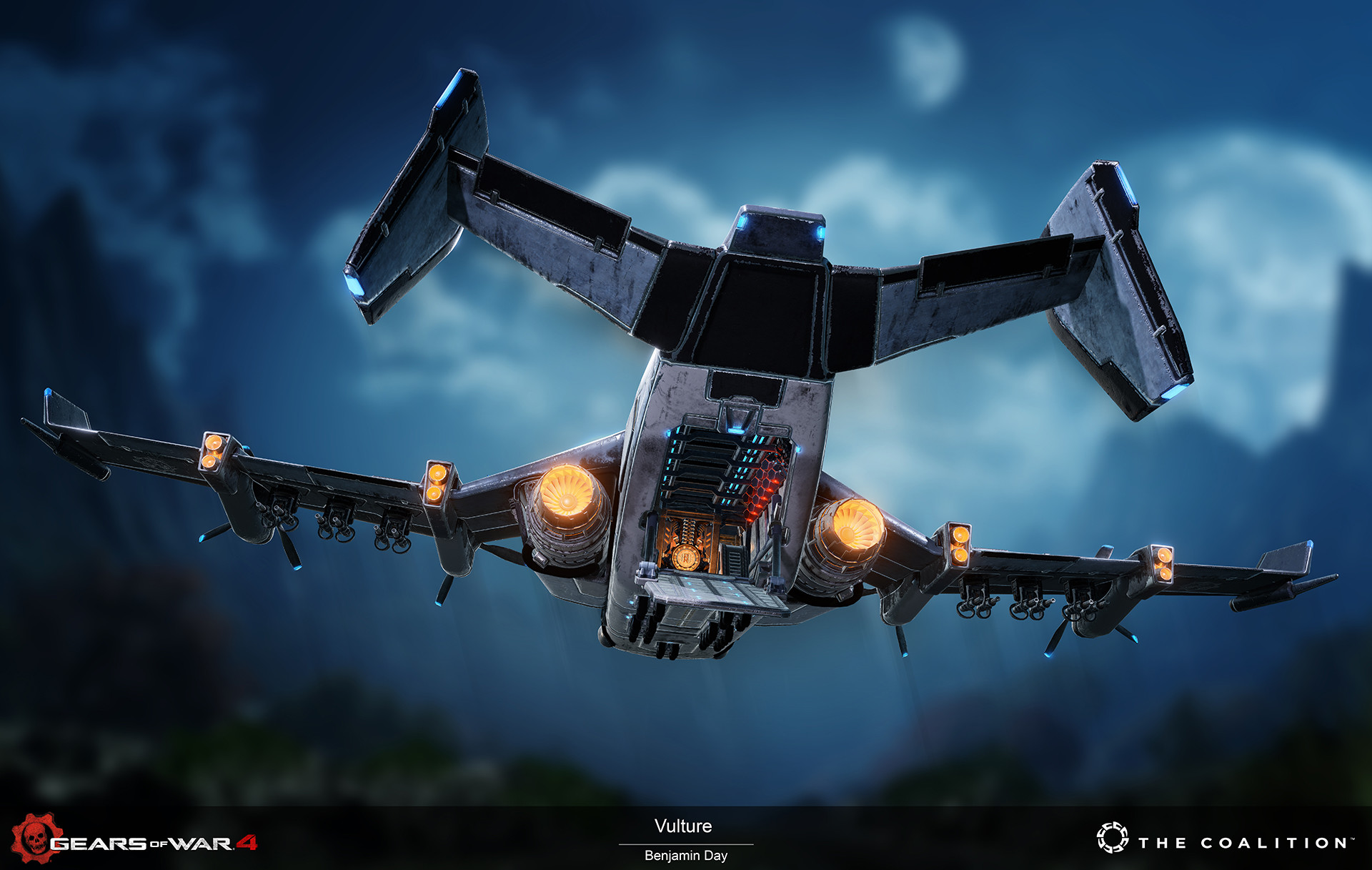 Ben Day Gears of War 4 Vulture