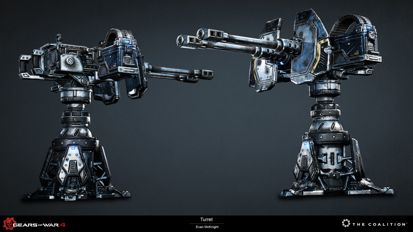 Evan McKnight Turret Gears of War 4