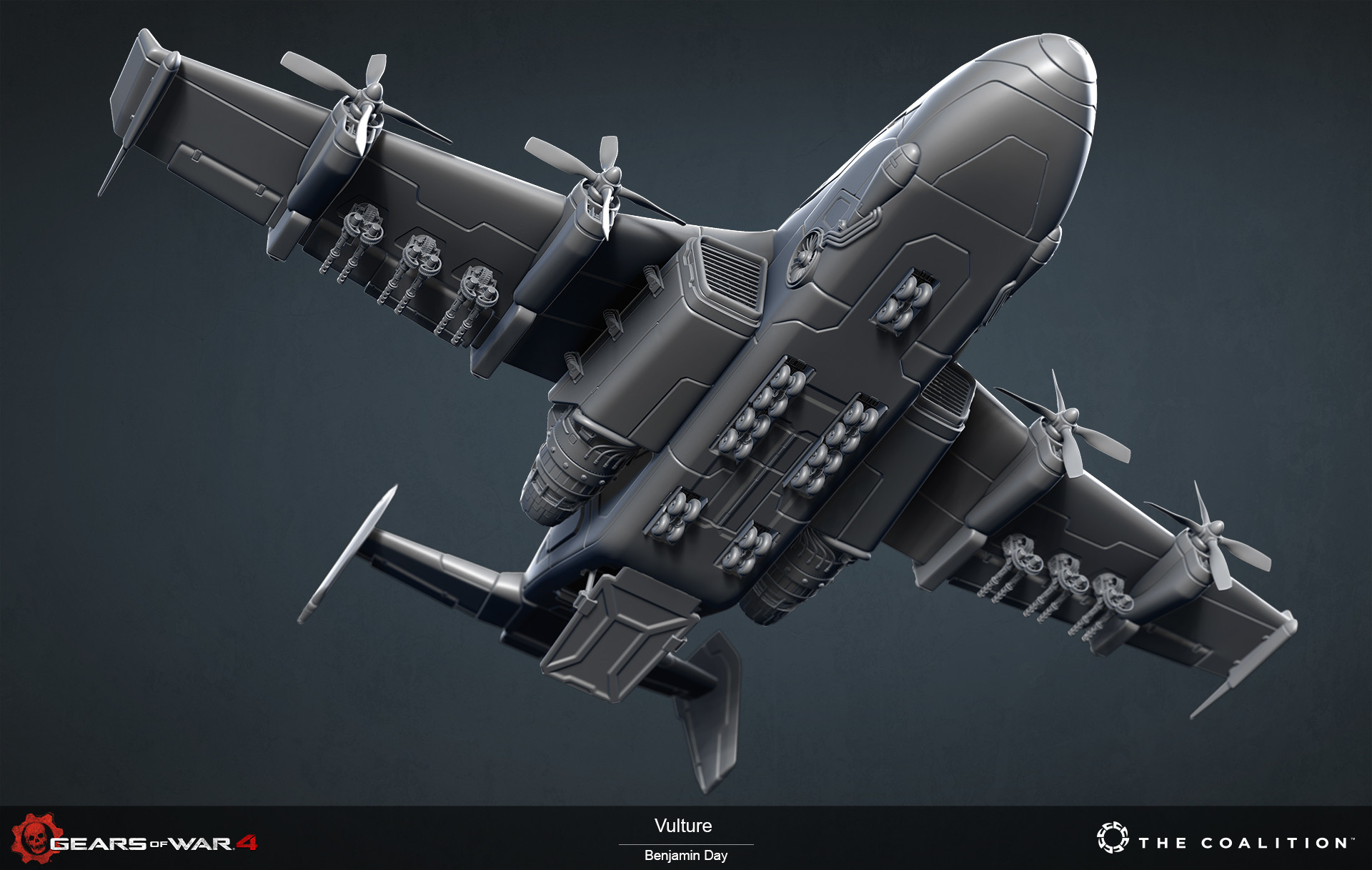 Ben Day Gears of War 4 Vulture