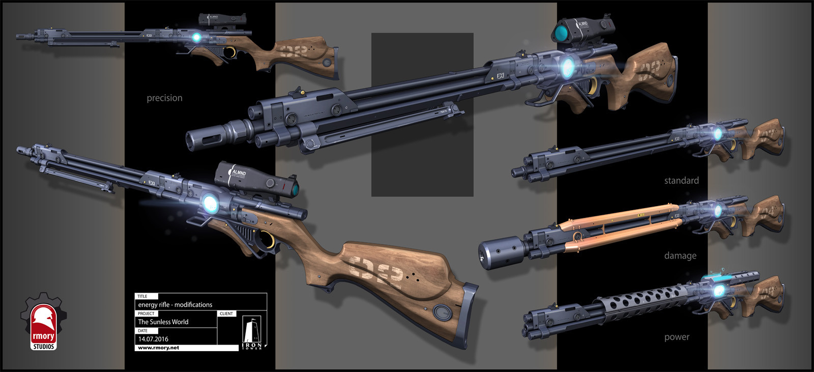 Energy Rifle - The Sunless World - rmory studios