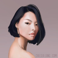 Artstation Glamour Shot Chelsea Lang