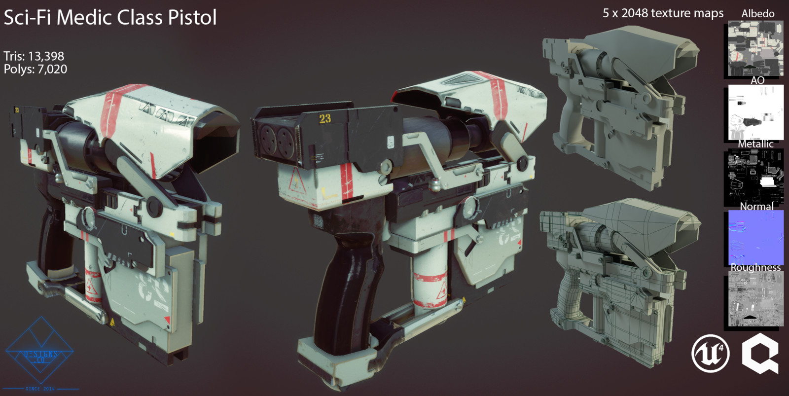 Sci-Fi Medic Gun