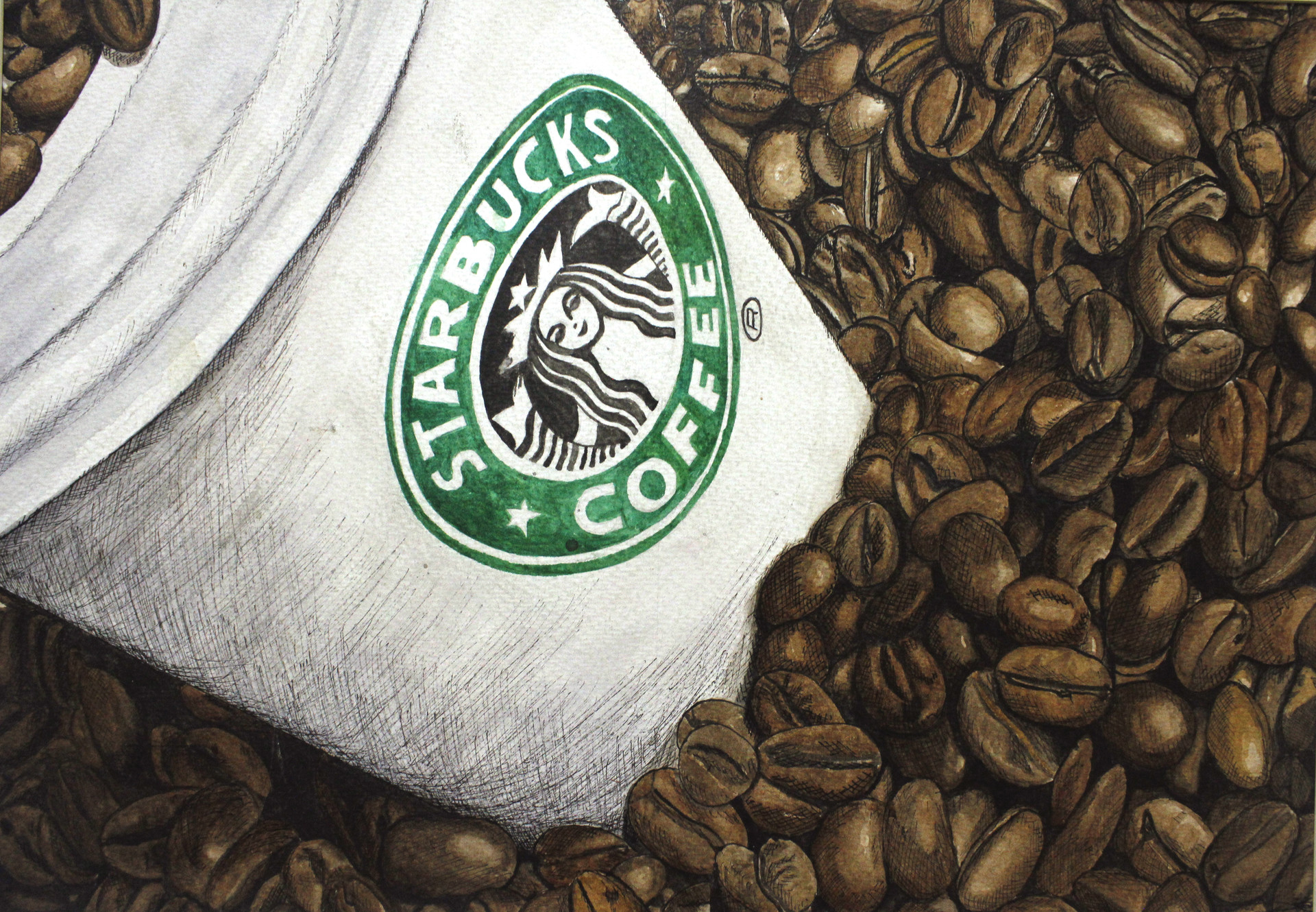 ArtStation - Starbucks Coffee