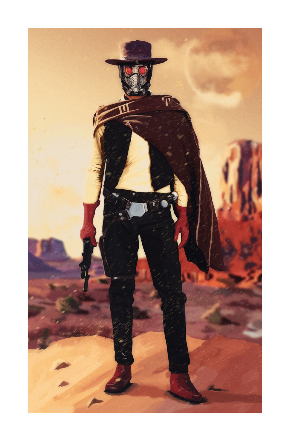 space cowboy theme outfit