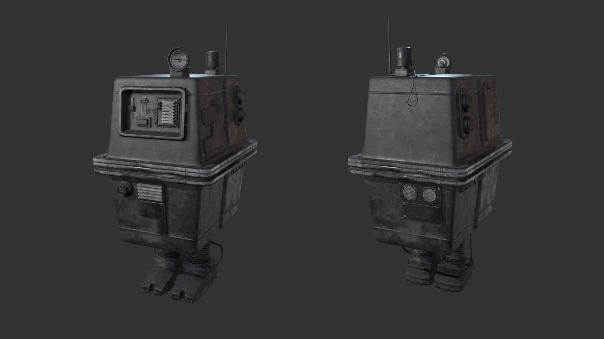 Dan Cuatt Mos Eisley Docking Bay 94 Gonk Droid More
