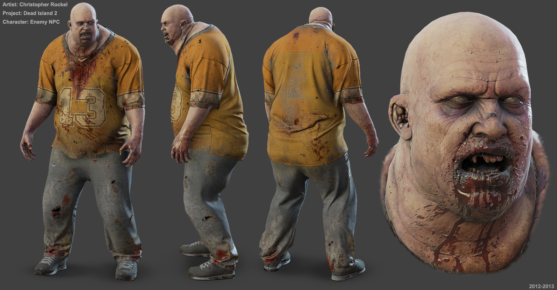 Artstation Characters For The Dead Island 2 Game