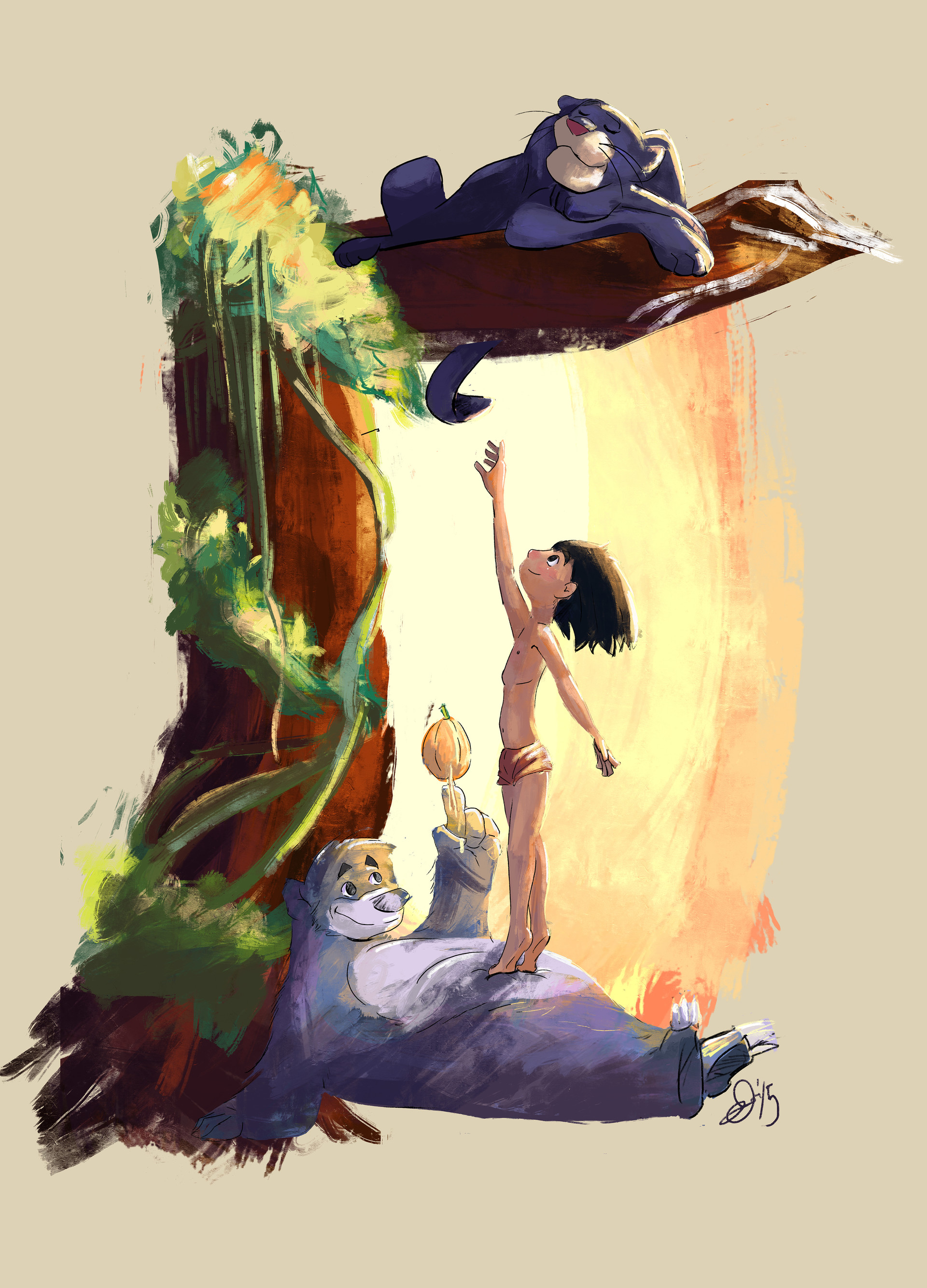 Artstation Jungle Book Jc Hernandez
