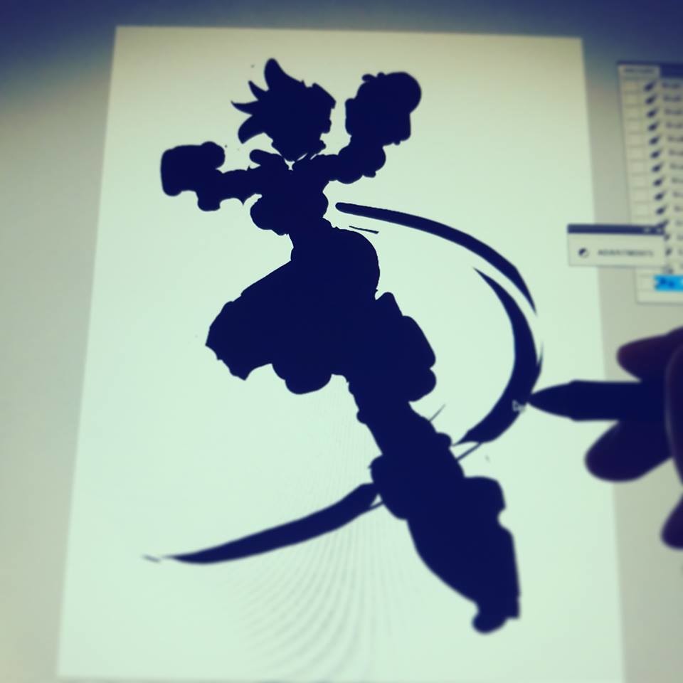 Step 01: Early Silhouette.