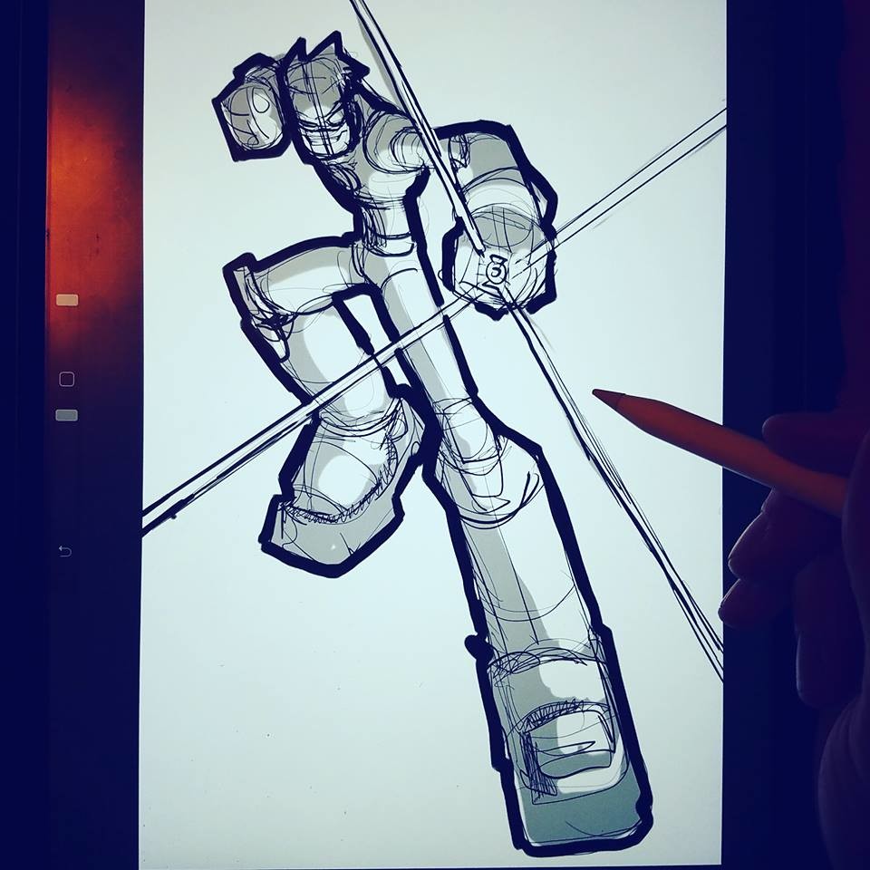 Step 01: Early Silhouette.