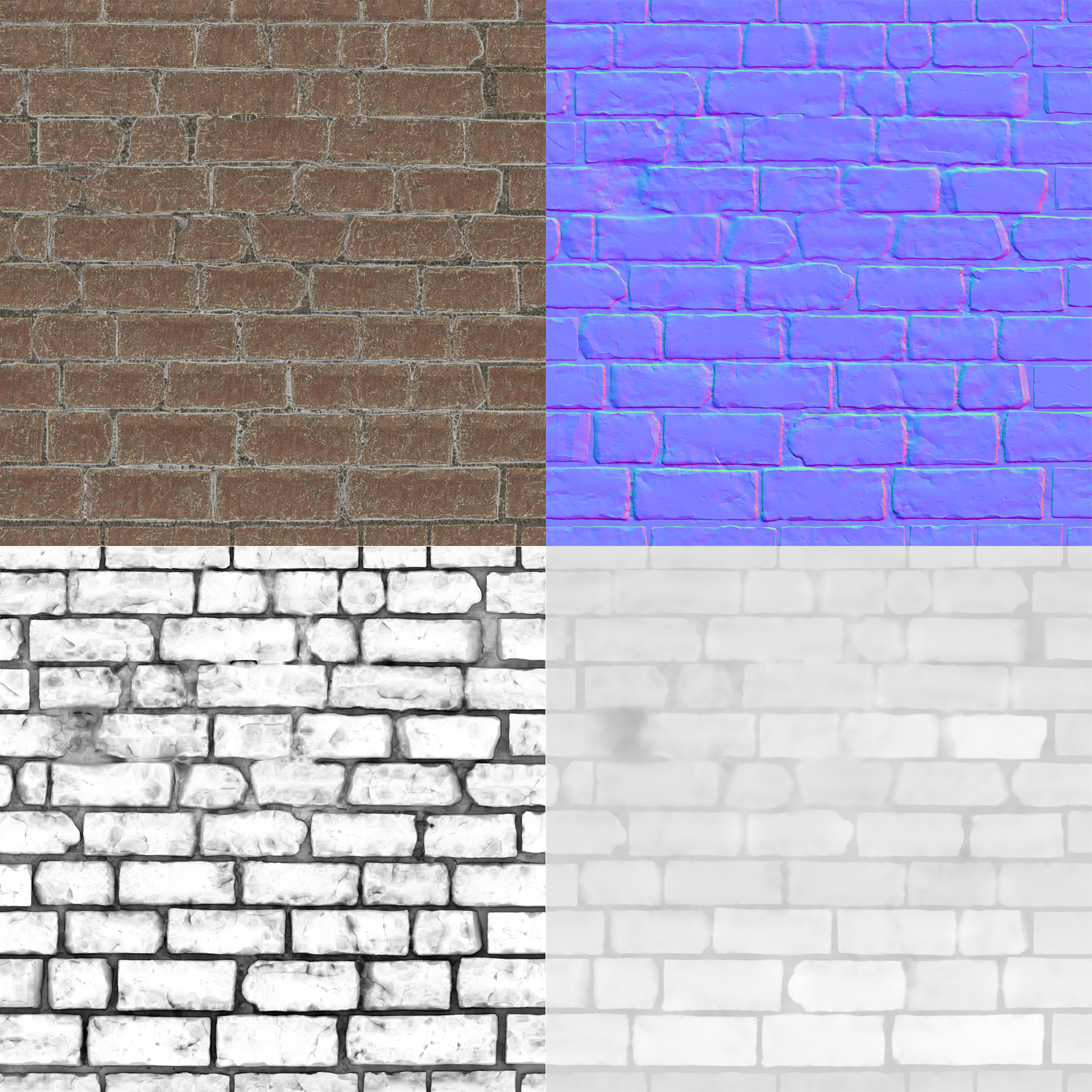 Artstation Brick Tile Sculpt Michael Rosa