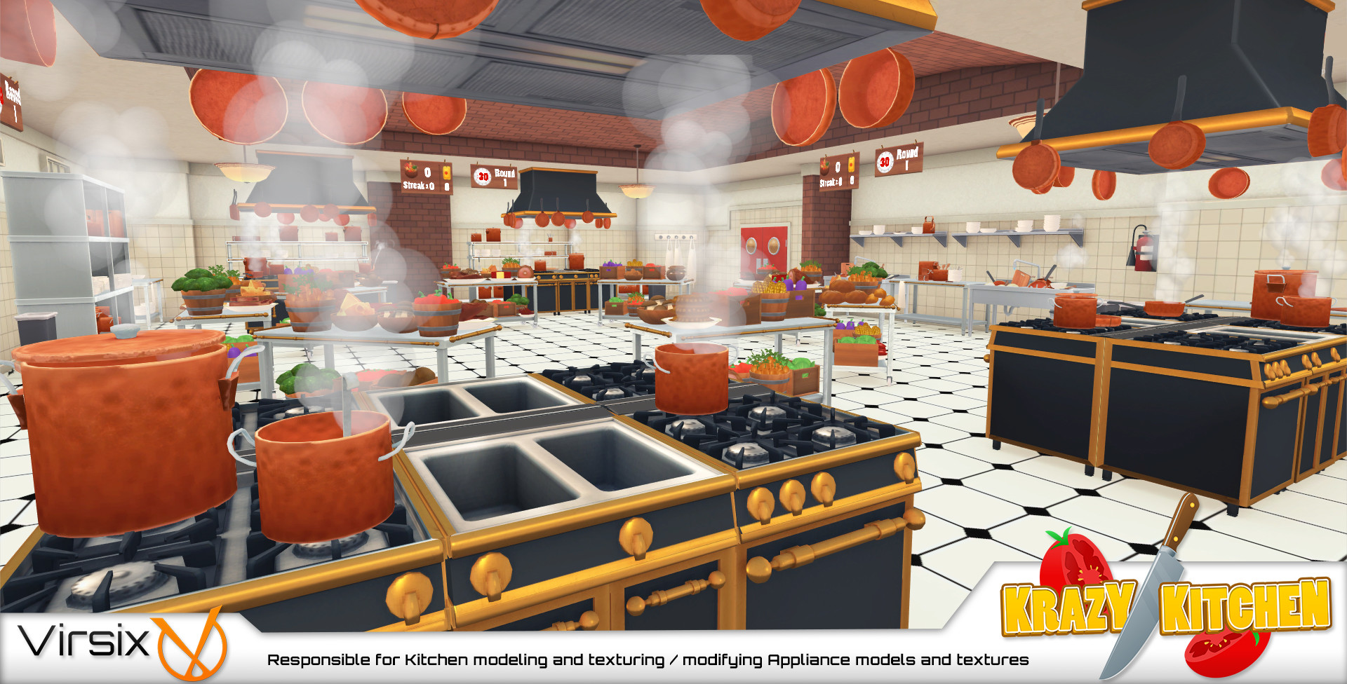 Artstation Krazy Kitchen Vr Louis Kaufman