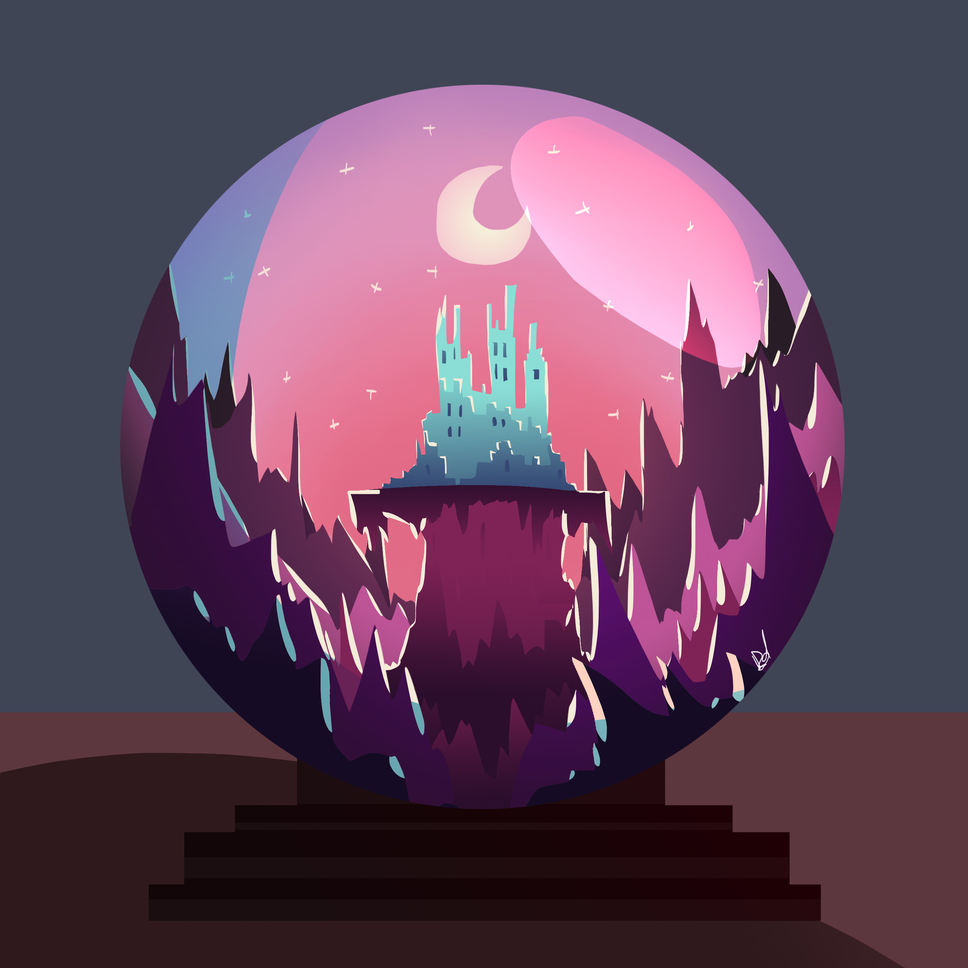 artstation-globe-of-the-moon-castle