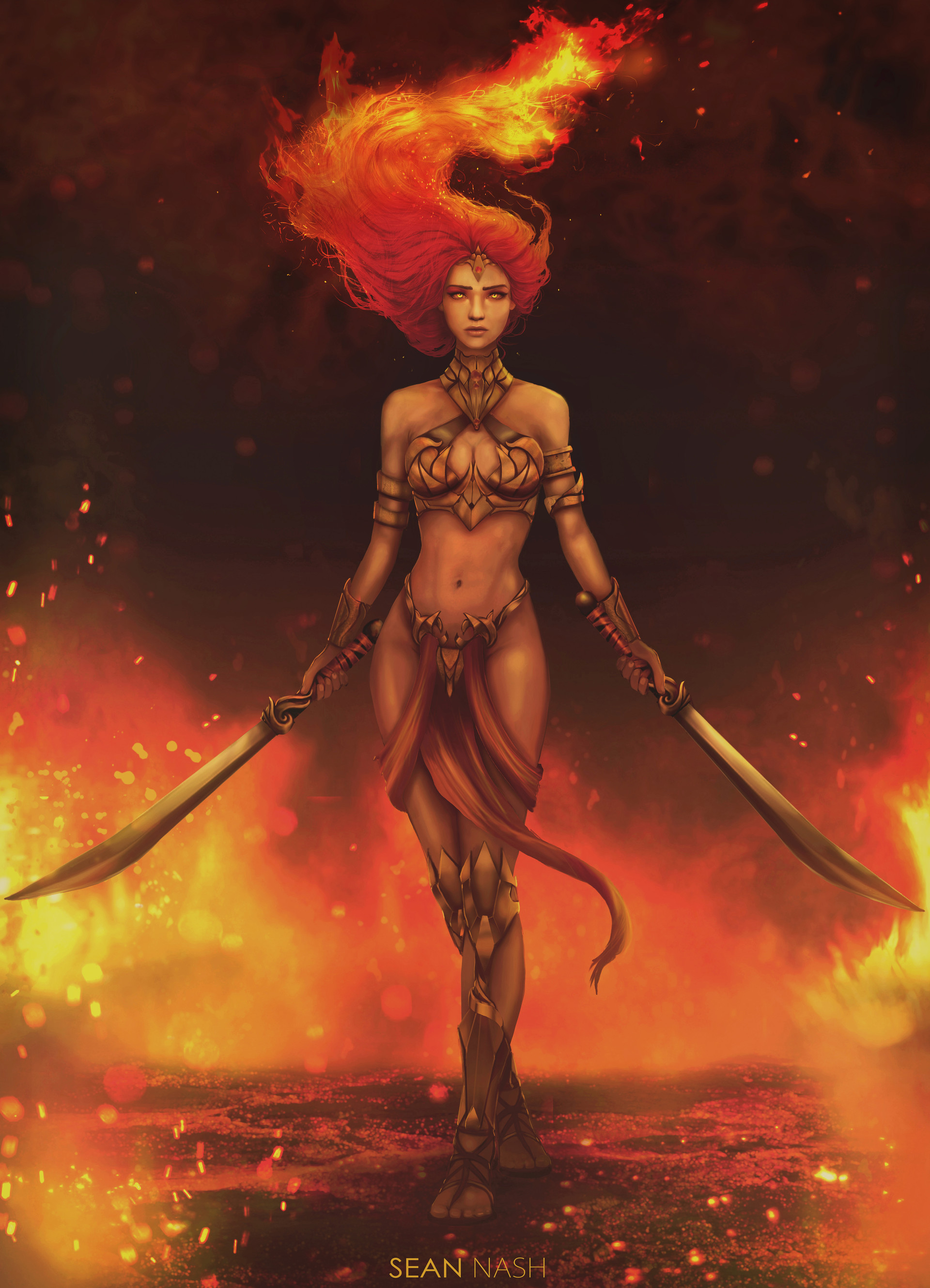 Fire Goddess.
