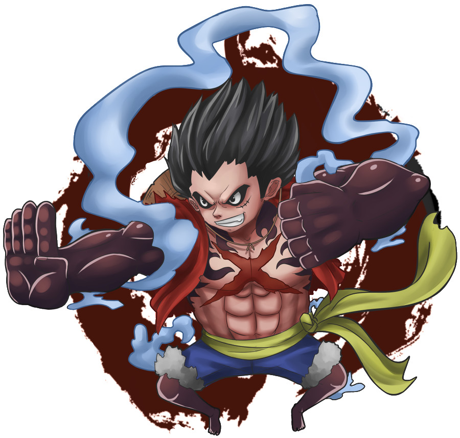 ArtStation - Gear 4 Luffy