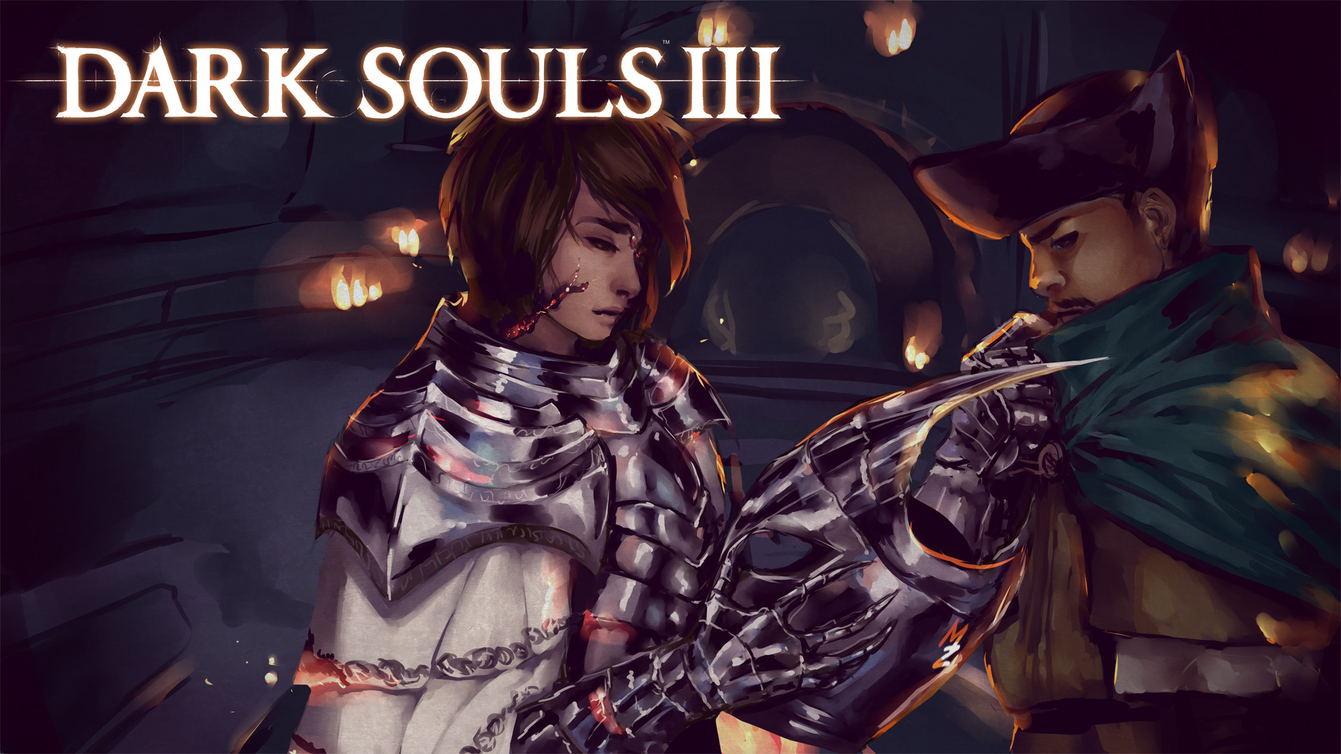 Artstation Dark Souls Iii Titlecard Christine Mccauley
