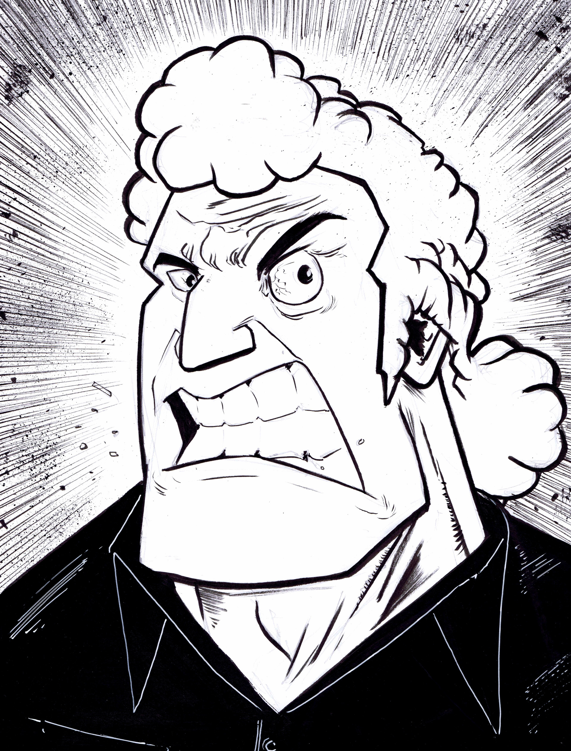 Artstation - Brock Samson From Venture Bros.
