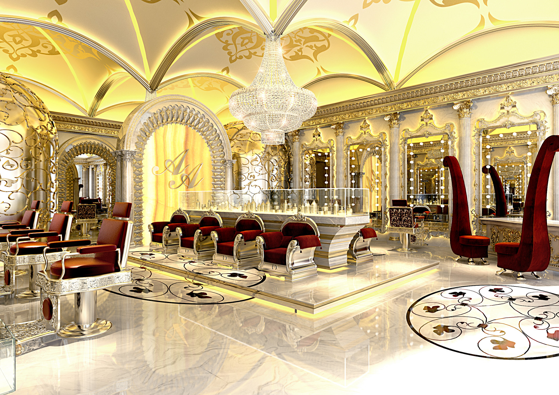 Artstation Very Luxury Men S Salon Dubai Usmaan Mukhtar