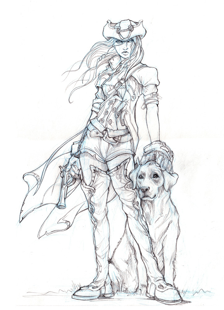 ArtStation - Hero and Dog, Fable 2.