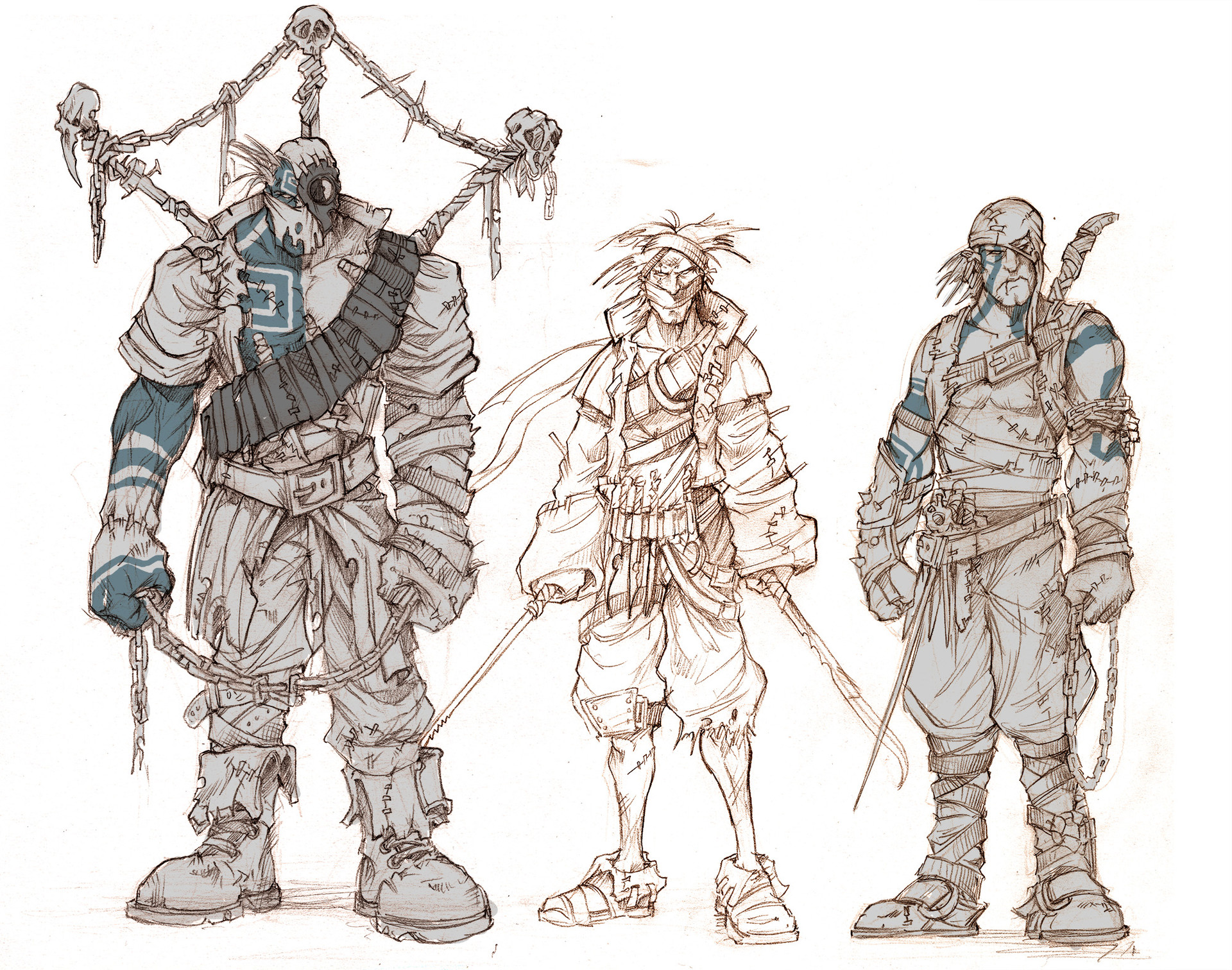 Artstation - Fable 2 Character Style Exploration