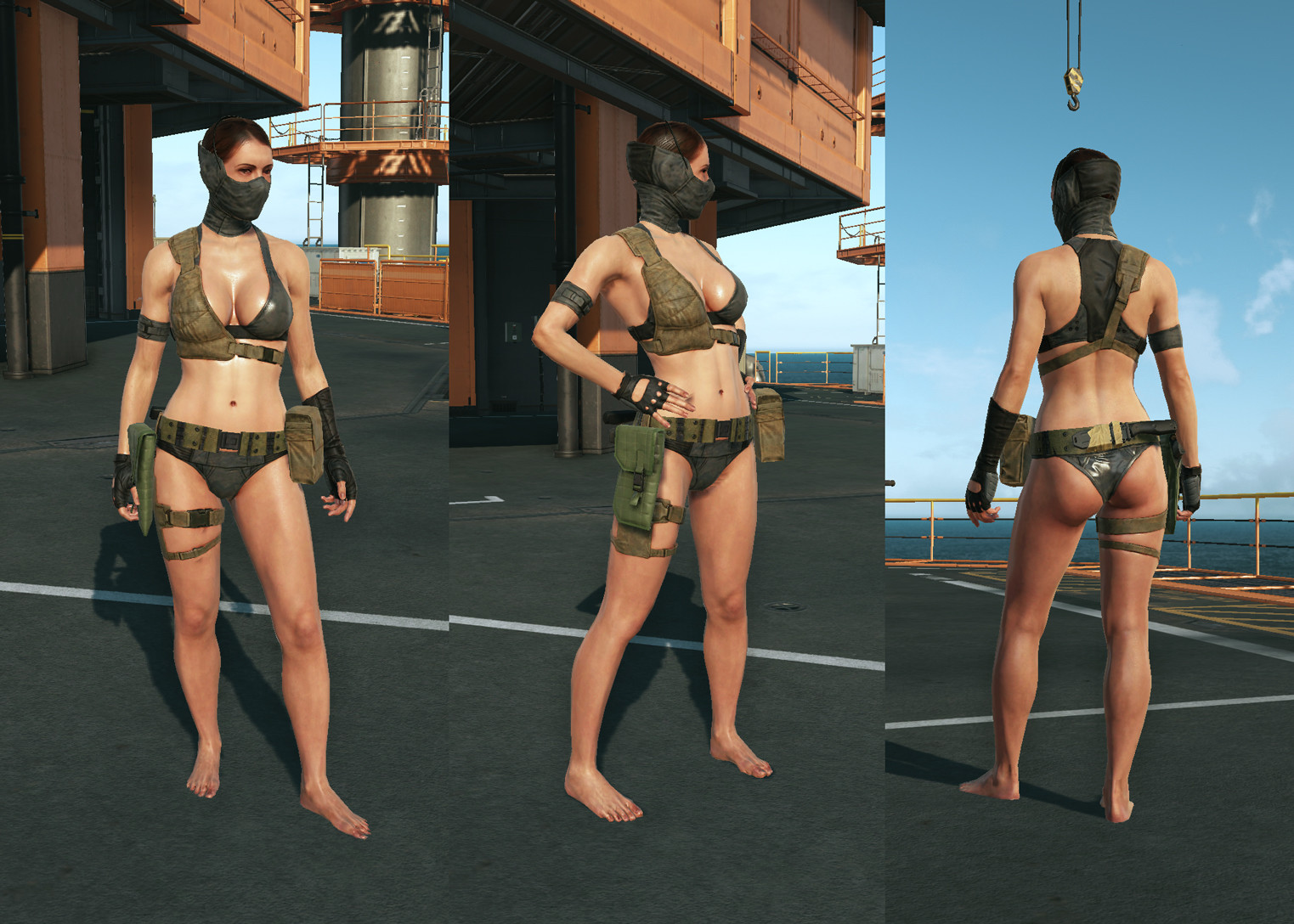 Metal Gear Solid V: The Phantom Pain Receives Swimwear Uniforms to