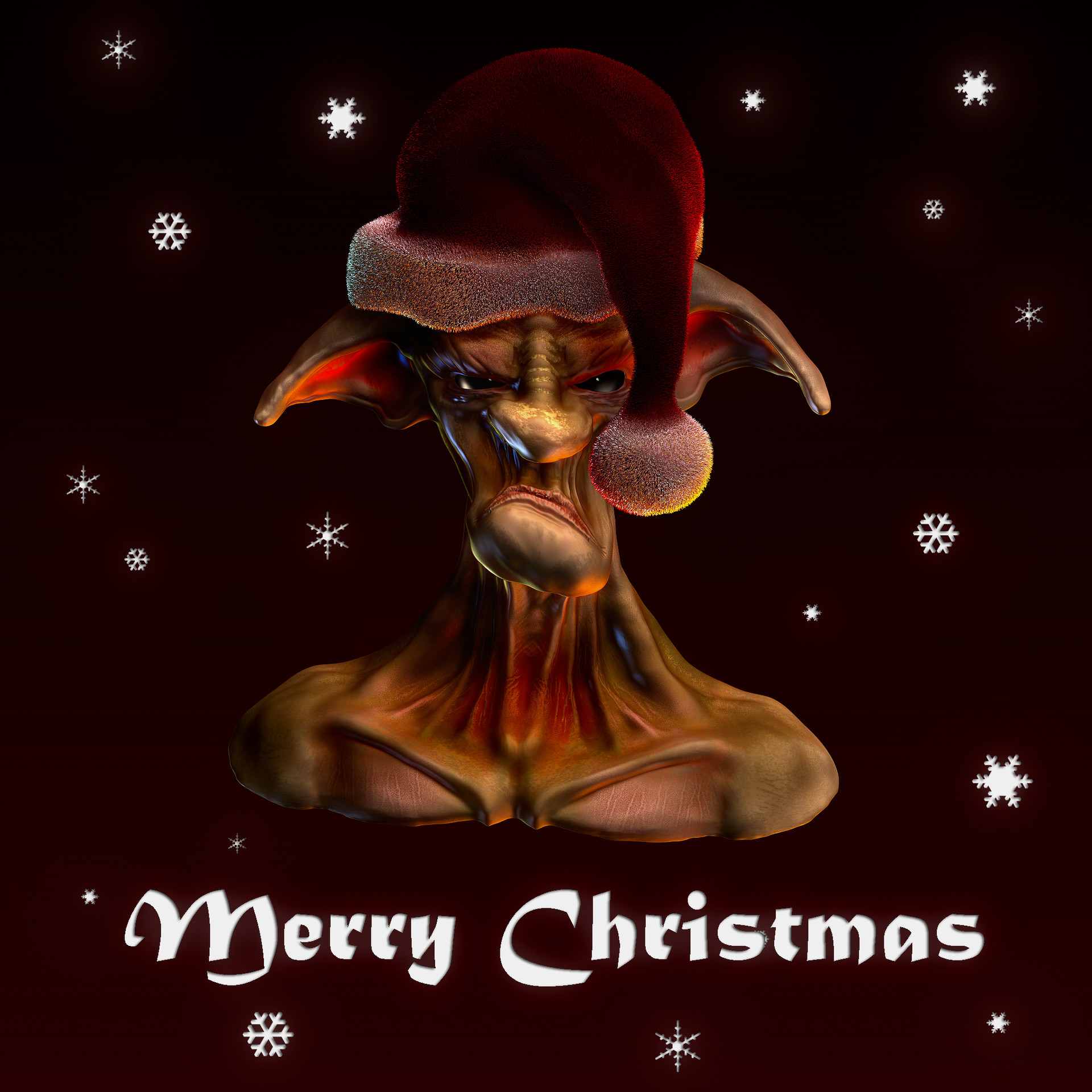 ArtStation Christmas Goblin