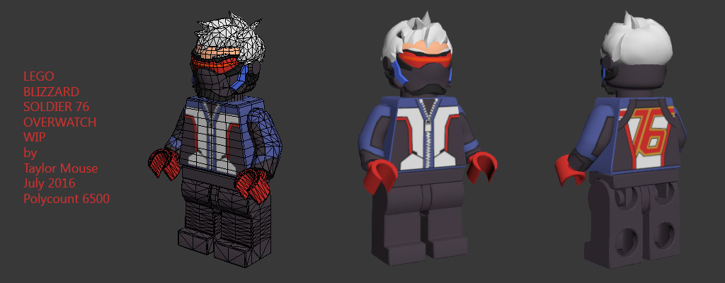 Lego overwatch sales soldier 76