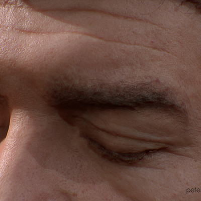 Pete mc nally peteheadscan closeup
