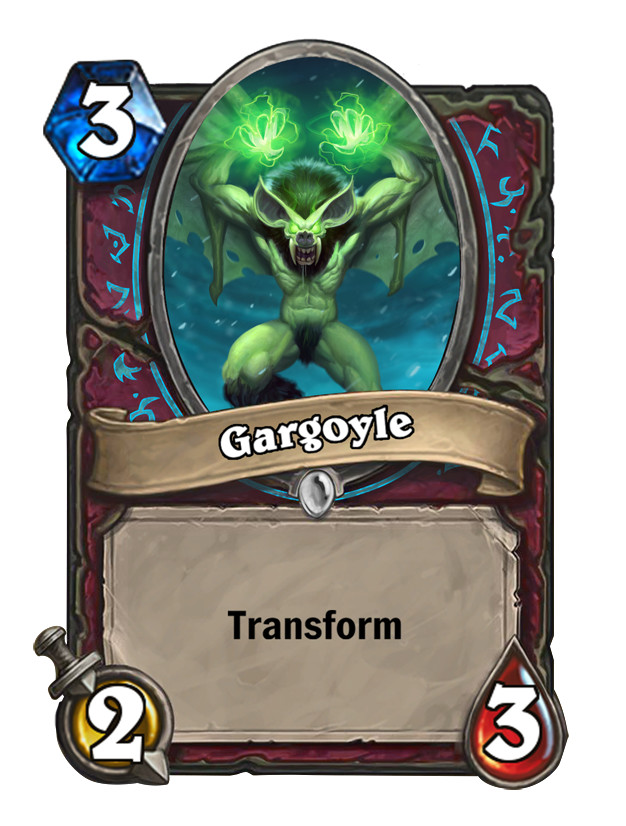 Death Knight Card Layout