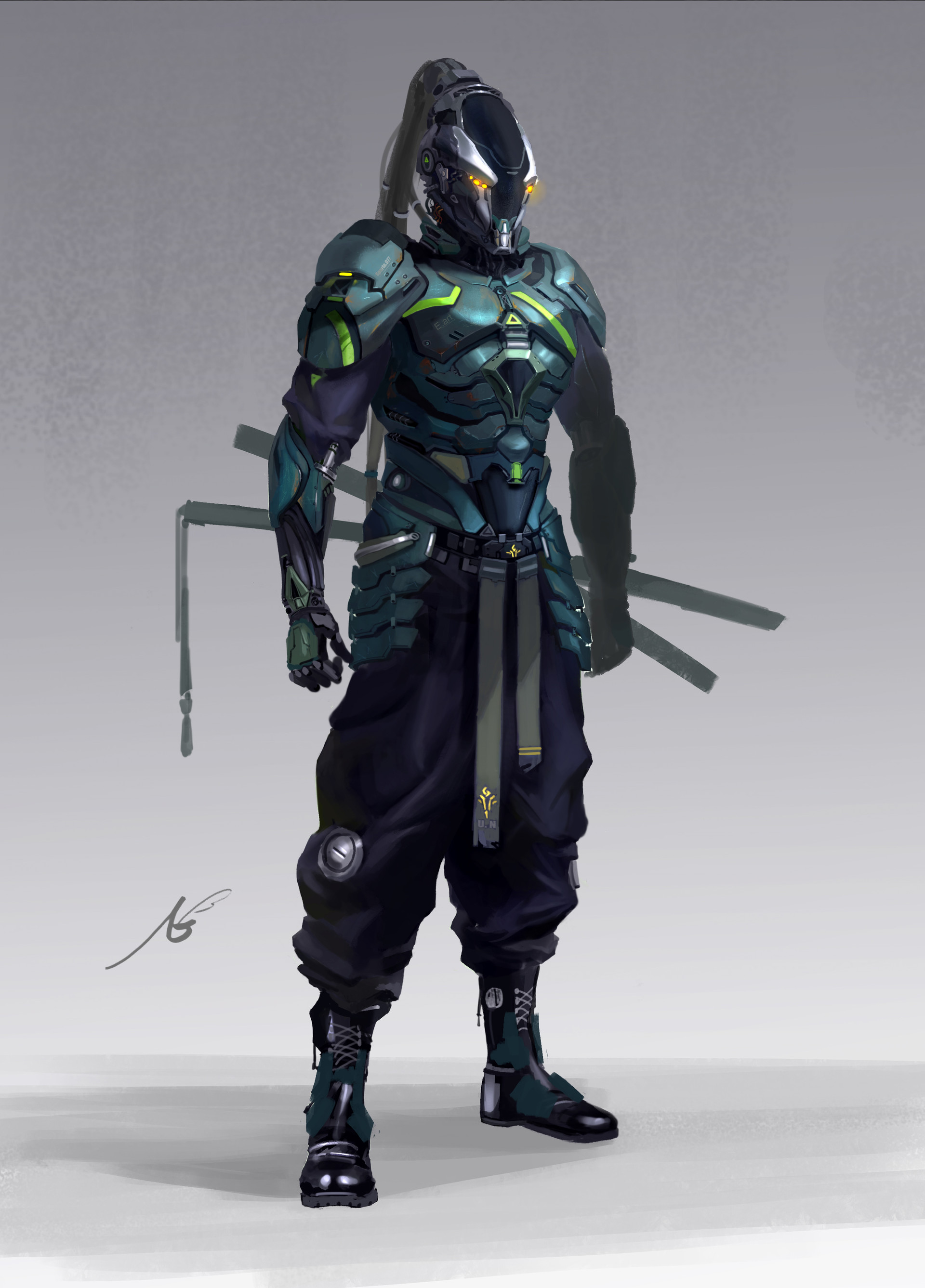 high tech ninja suit