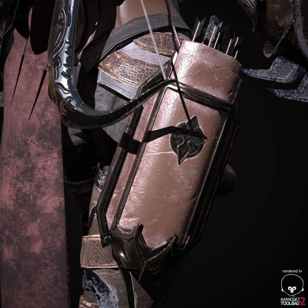Details - Crossbow and quivers