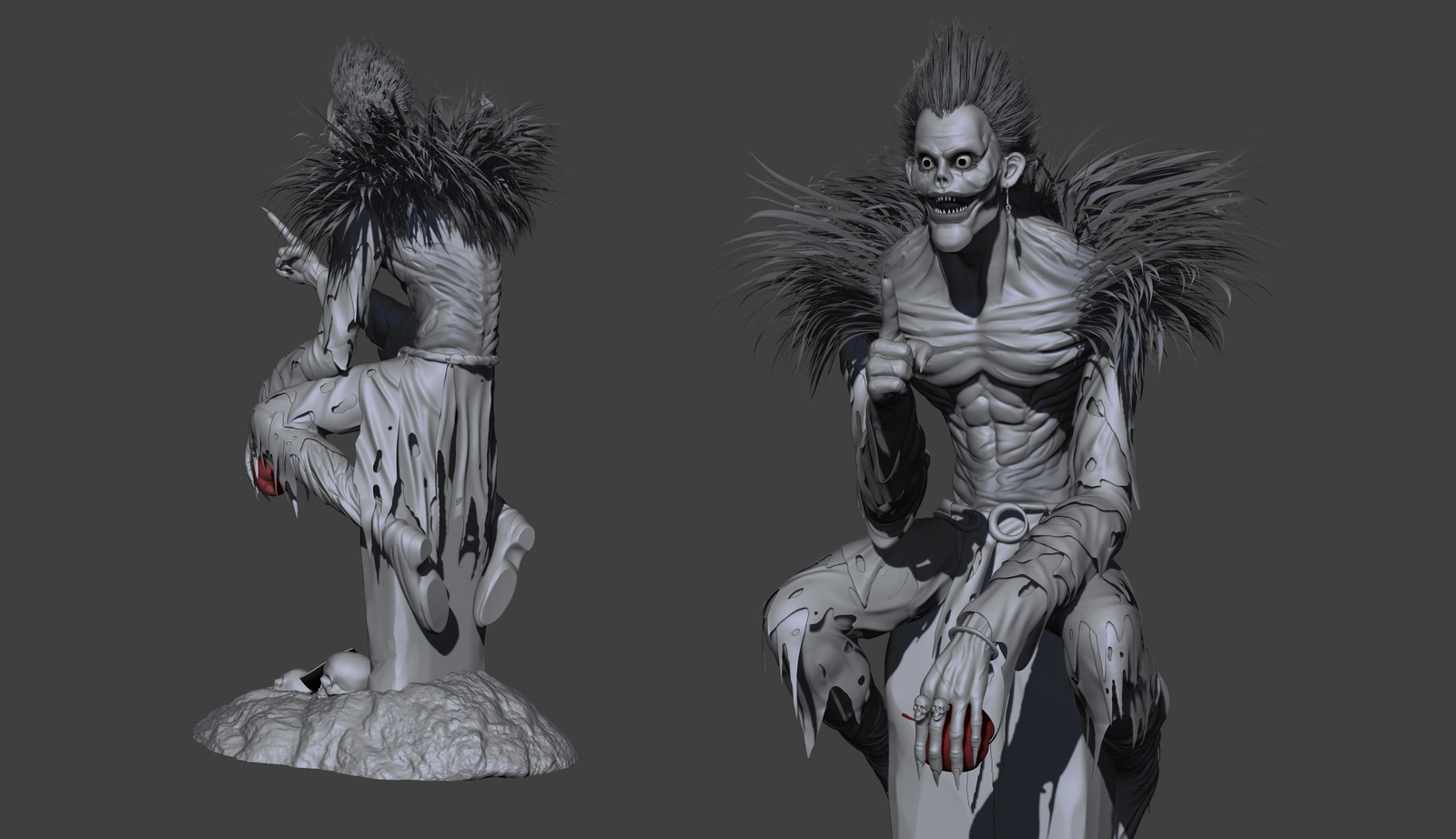 ryuk sculpture