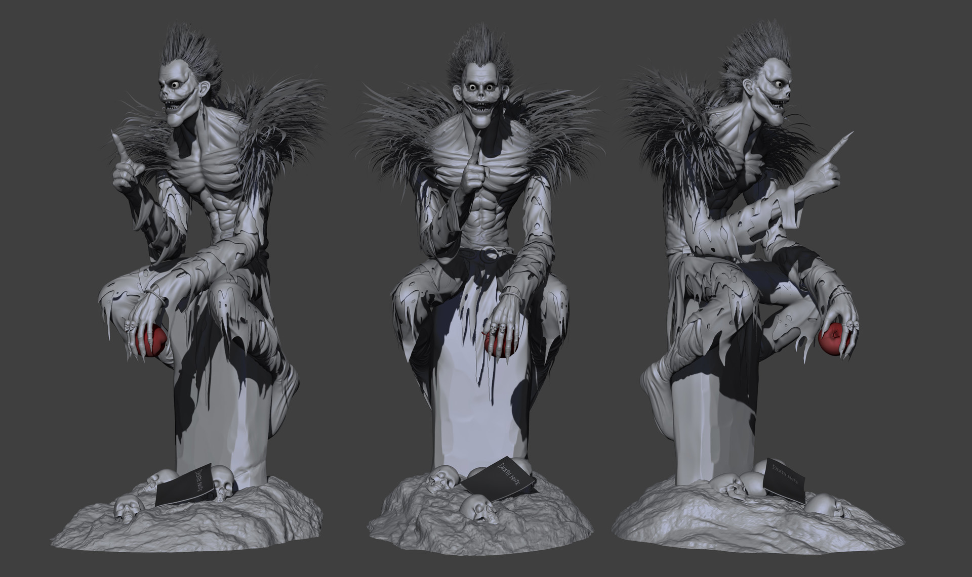 Kumron mol ryuk death note 