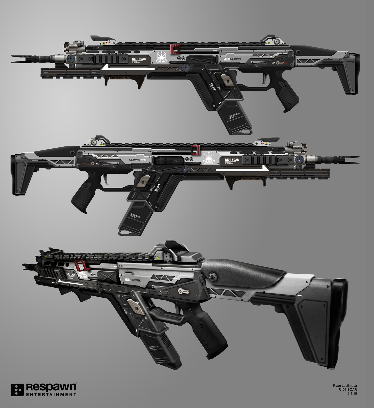 Titanfall 2 R201-SOAR (Special Operations Assault Rifle) .