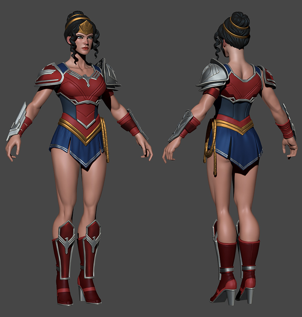 Artstation Dc Legends Mobile Game Characters Preston Law