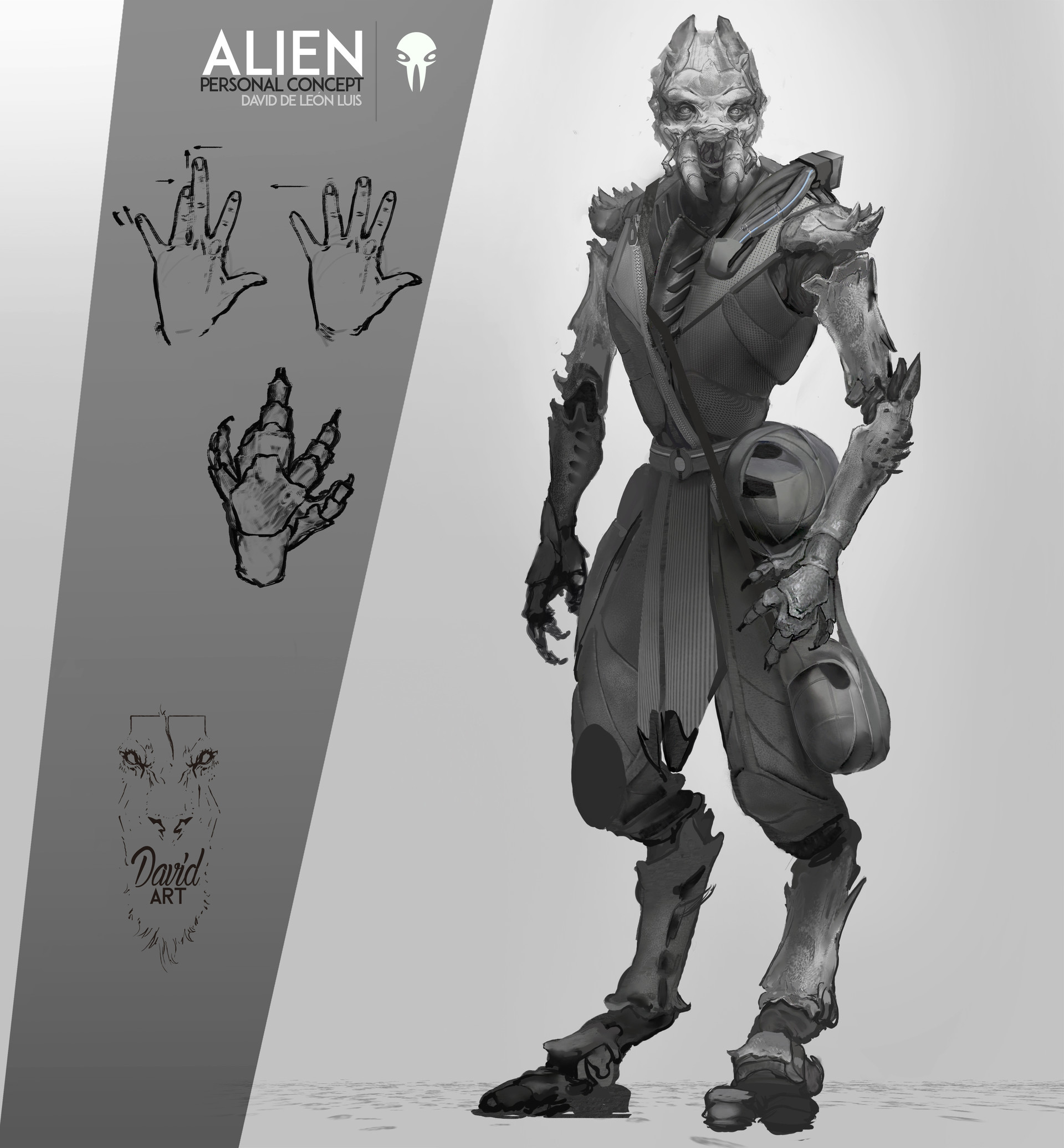 Artstation Alien By Daviddleonluis David De Leon Luis