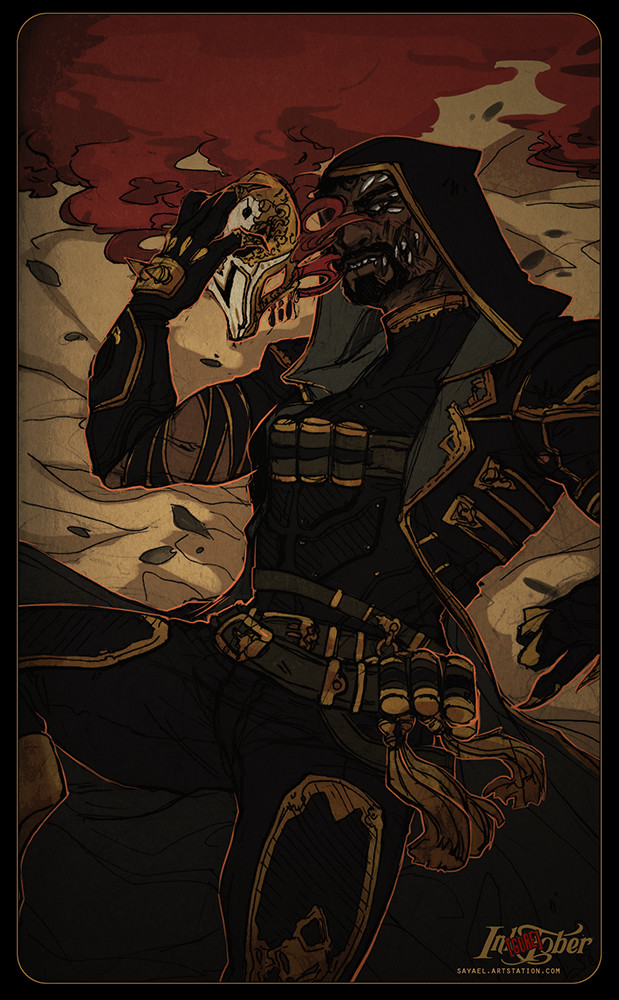 (Ink)Goretober Day 30 - "Masquerade."