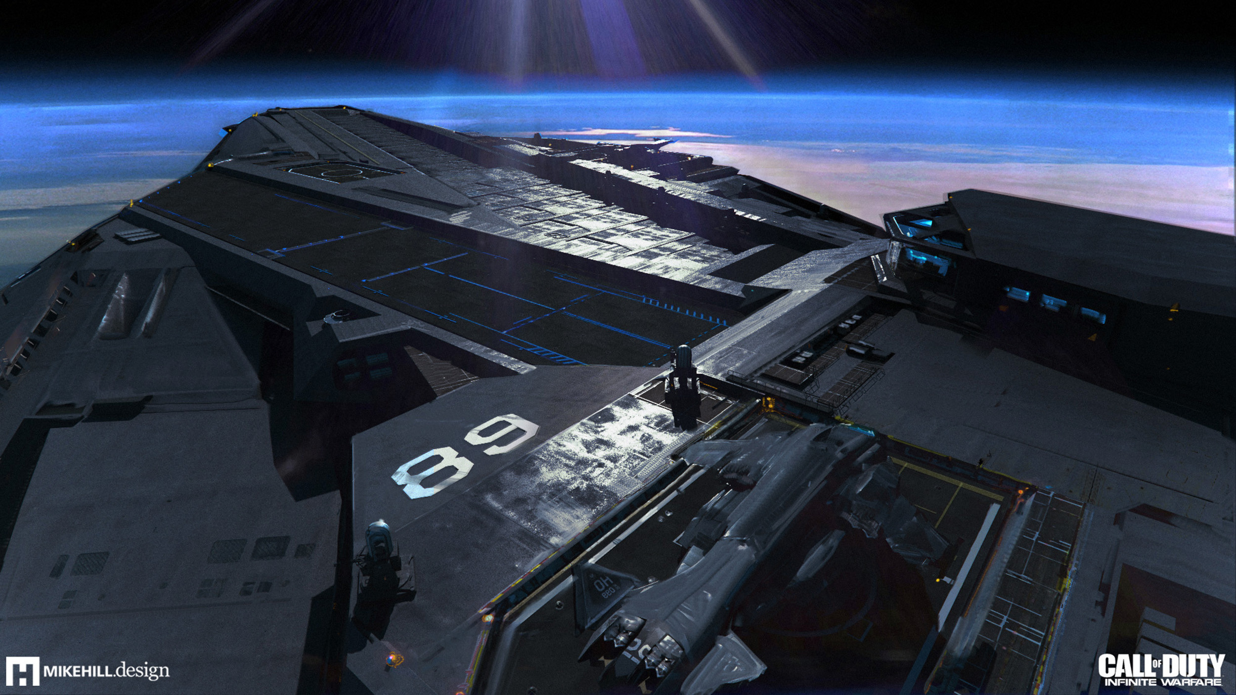 Mike Hill - Call of Duty Infinite Warfare - Retribution exterior