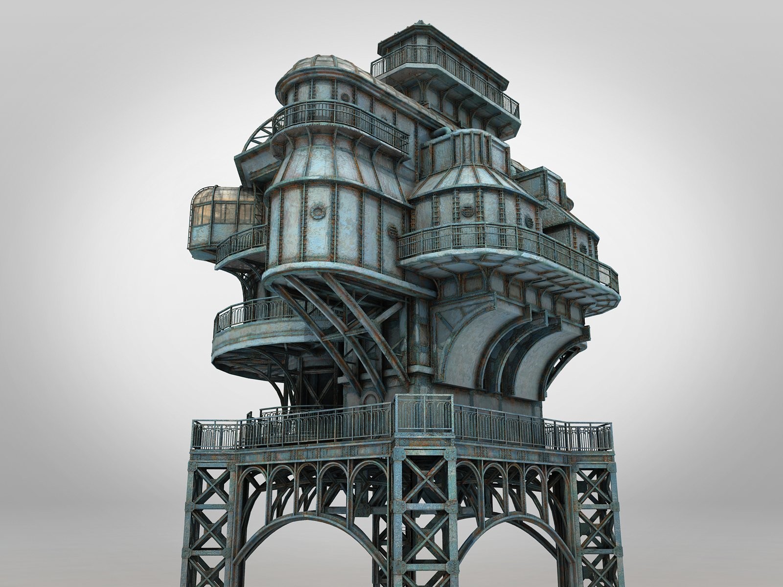 Konstantyn Danylenko SteamPunk house