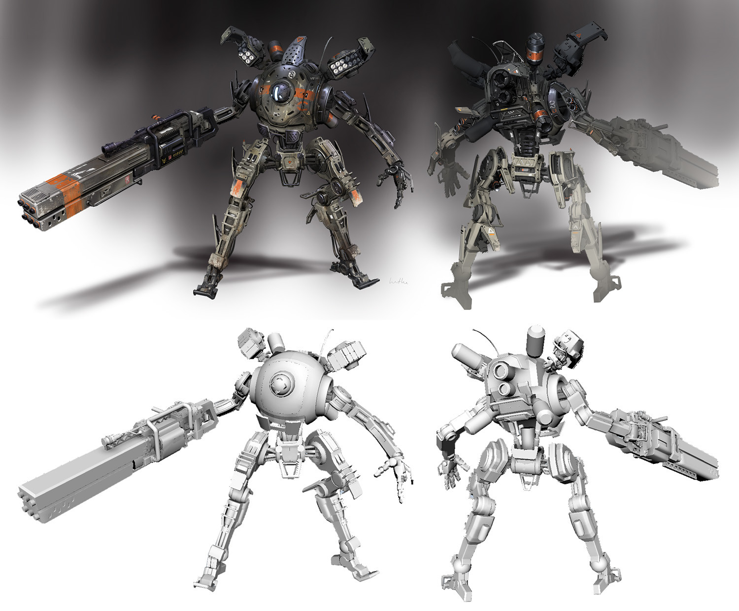 Titanfall 2 titan concepts.