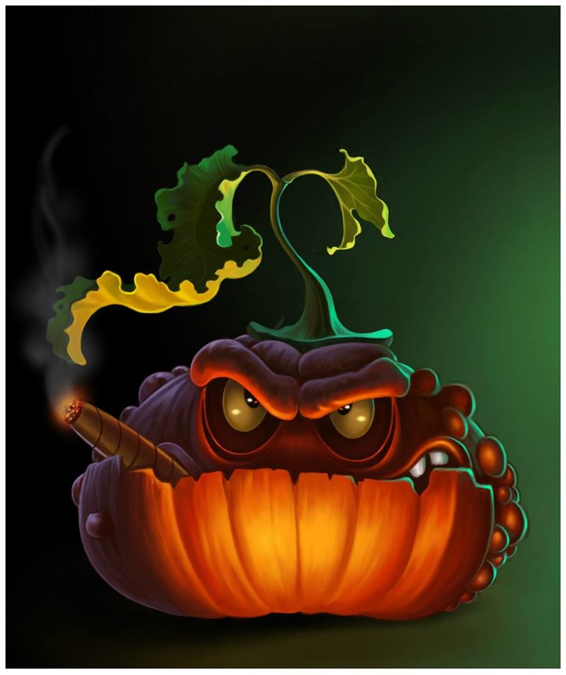 Artstation Pumpkin Monster