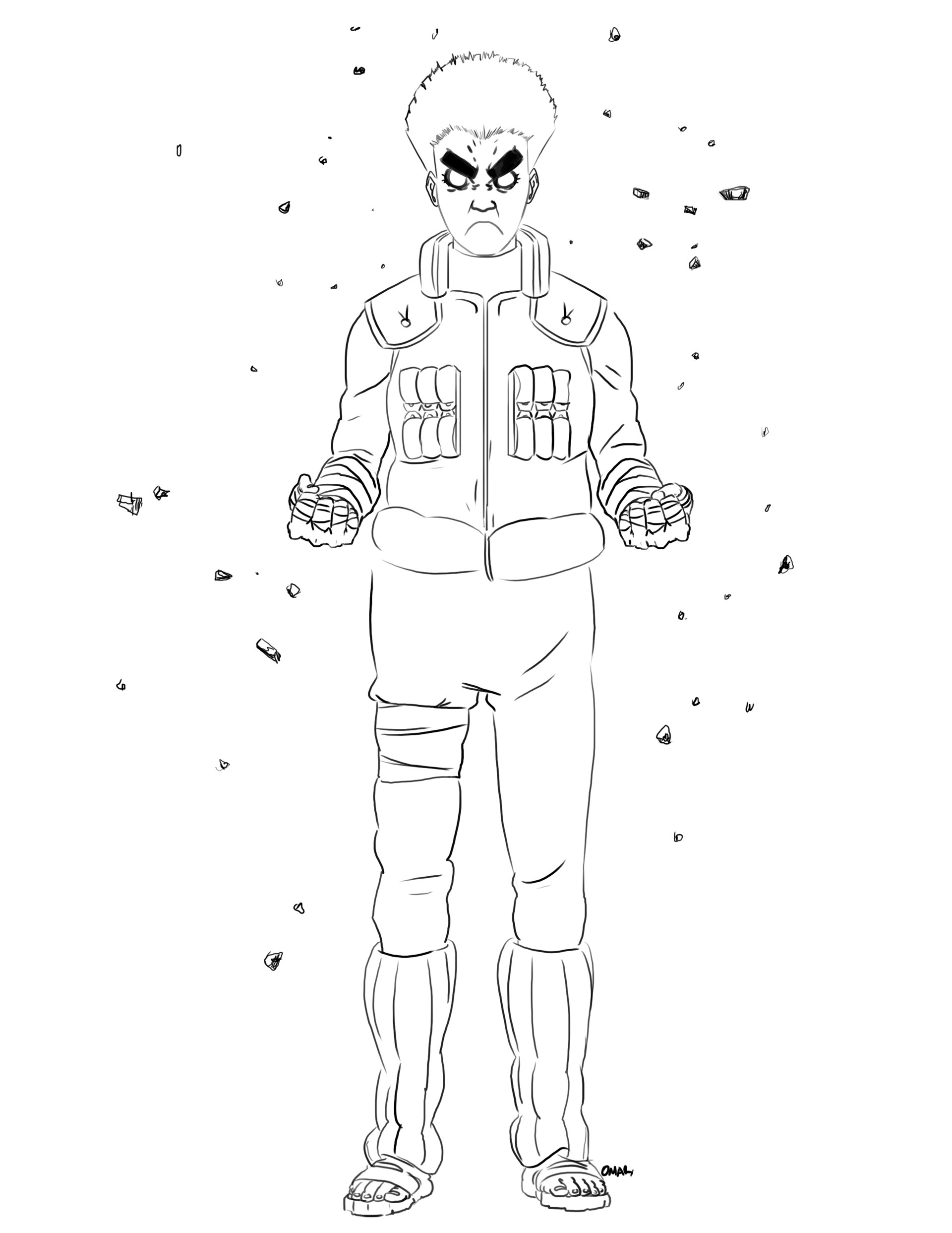 Omar Olvera - Rock Lee