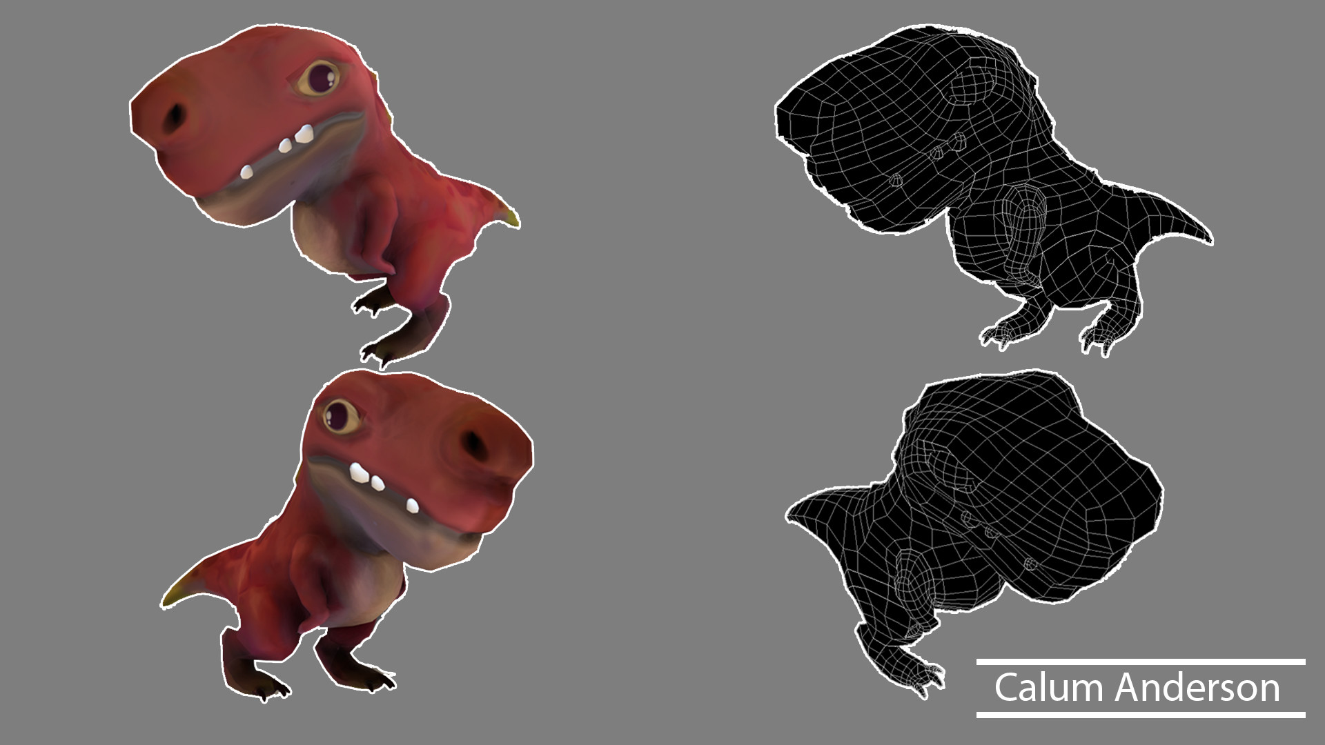 Calum Anderson - Rexy the baby T-rex