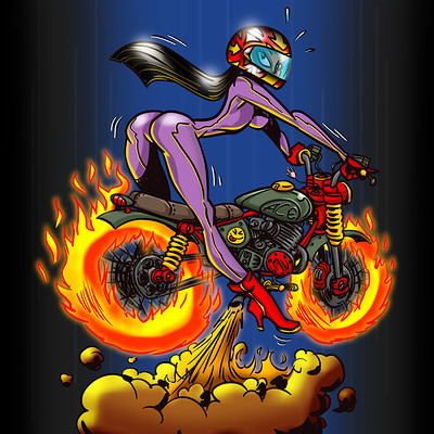 Raul pina vicente raulpinavicente bikergirl